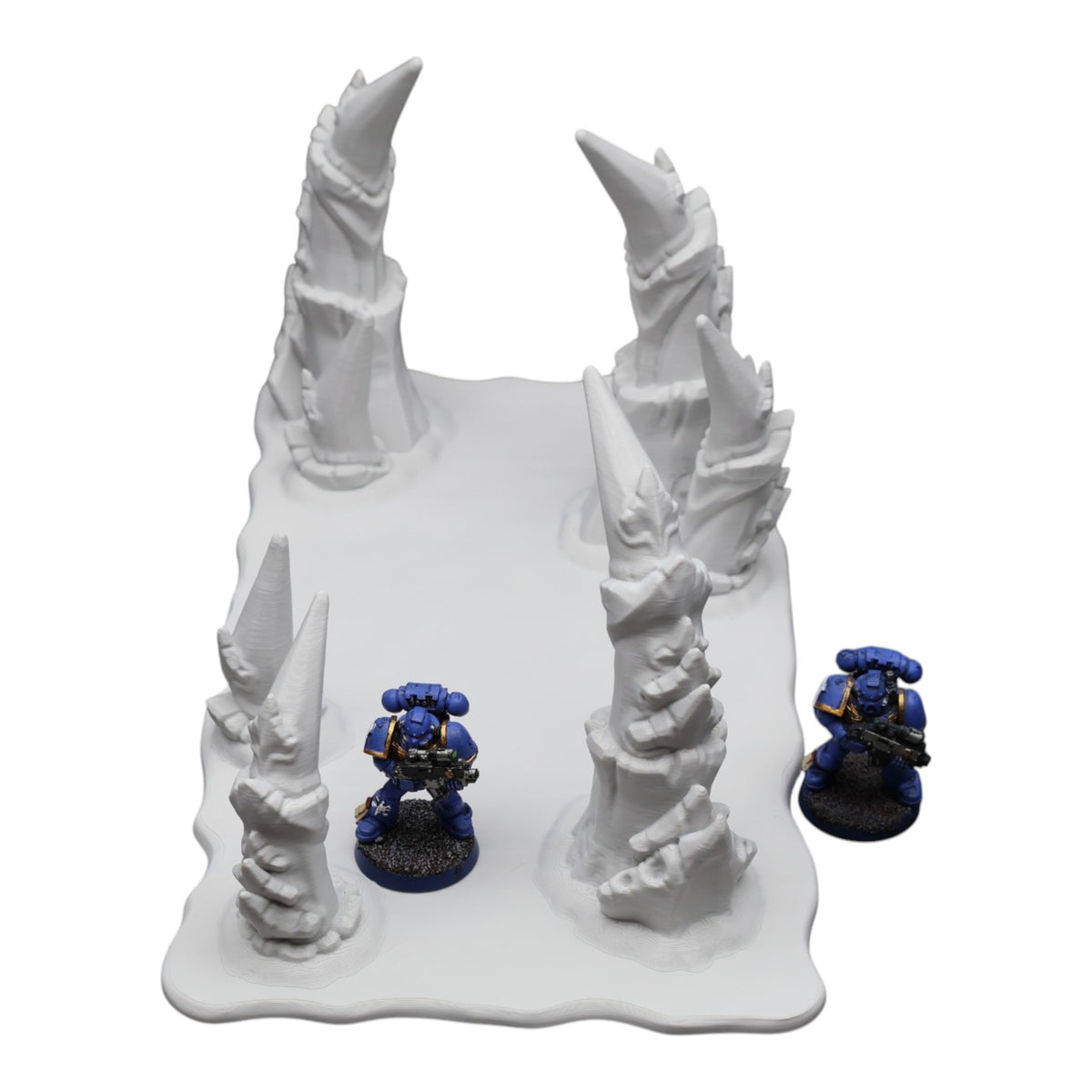 Wargaming 28mm scatter terrain scenery showing 3D-printed item that is compatible with games such as Warhammer 40K, Star Wars Legions, D+D, Dungeons and Dragons, Sci-Fi, Fantasy and other miniature tabletop games. Brand Jawar3d found at www.jawar3d.co.uk.