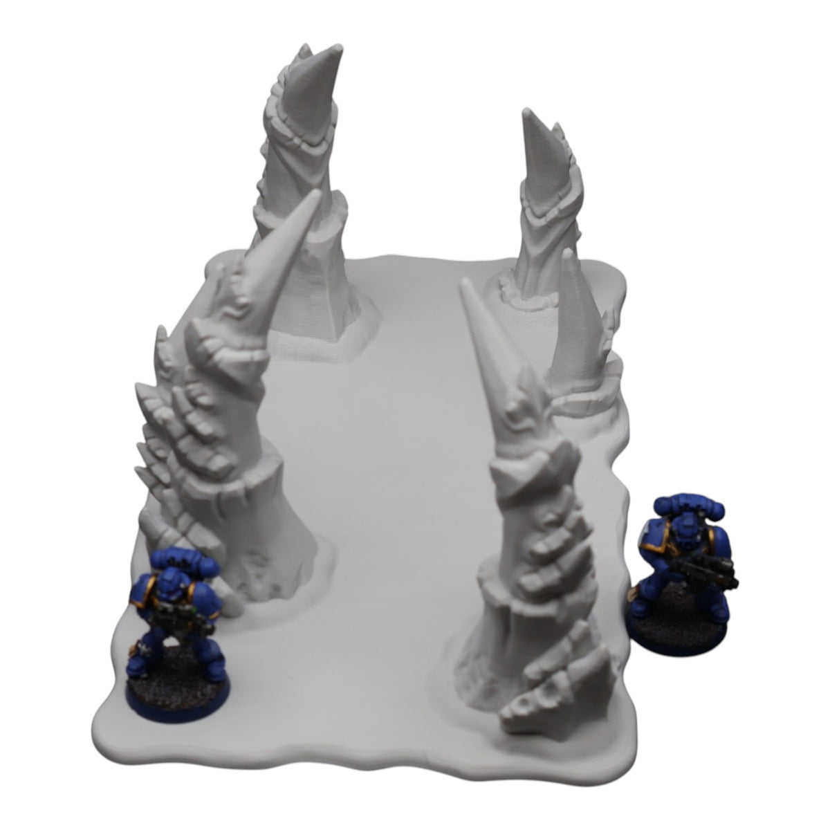 Wargaming 28mm scatter terrain scenery showing 3D-printed item that is compatible with games such as Warhammer 40K, Star Wars Legions, D+D, Dungeons and Dragons, Sci-Fi, Fantasy and other miniature tabletop games. Brand Jawar3d found at www.jawar3d.co.uk.