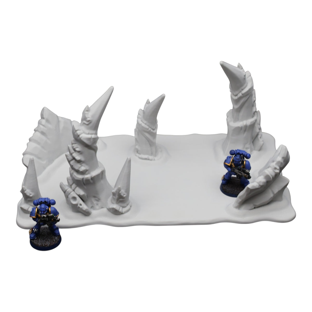 Wargaming 28mm scatter terrain scenery showing 3D-printed item that is compatible with games such as Warhammer 40K, Star Wars Legions, D+D, Dungeons and Dragons, Sci-Fi, Fantasy and other miniature tabletop games. Brand Jawar3d found at www.jawar3d.co.uk.