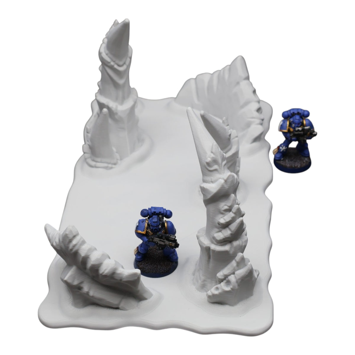 Wargaming 28mm scatter terrain scenery showing 3D-printed item that is compatible with games such as Warhammer 40K, Star Wars Legions, D+D, Dungeons and Dragons, Sci-Fi, Fantasy and other miniature tabletop games. Brand Jawar3d found at www.jawar3d.co.uk.