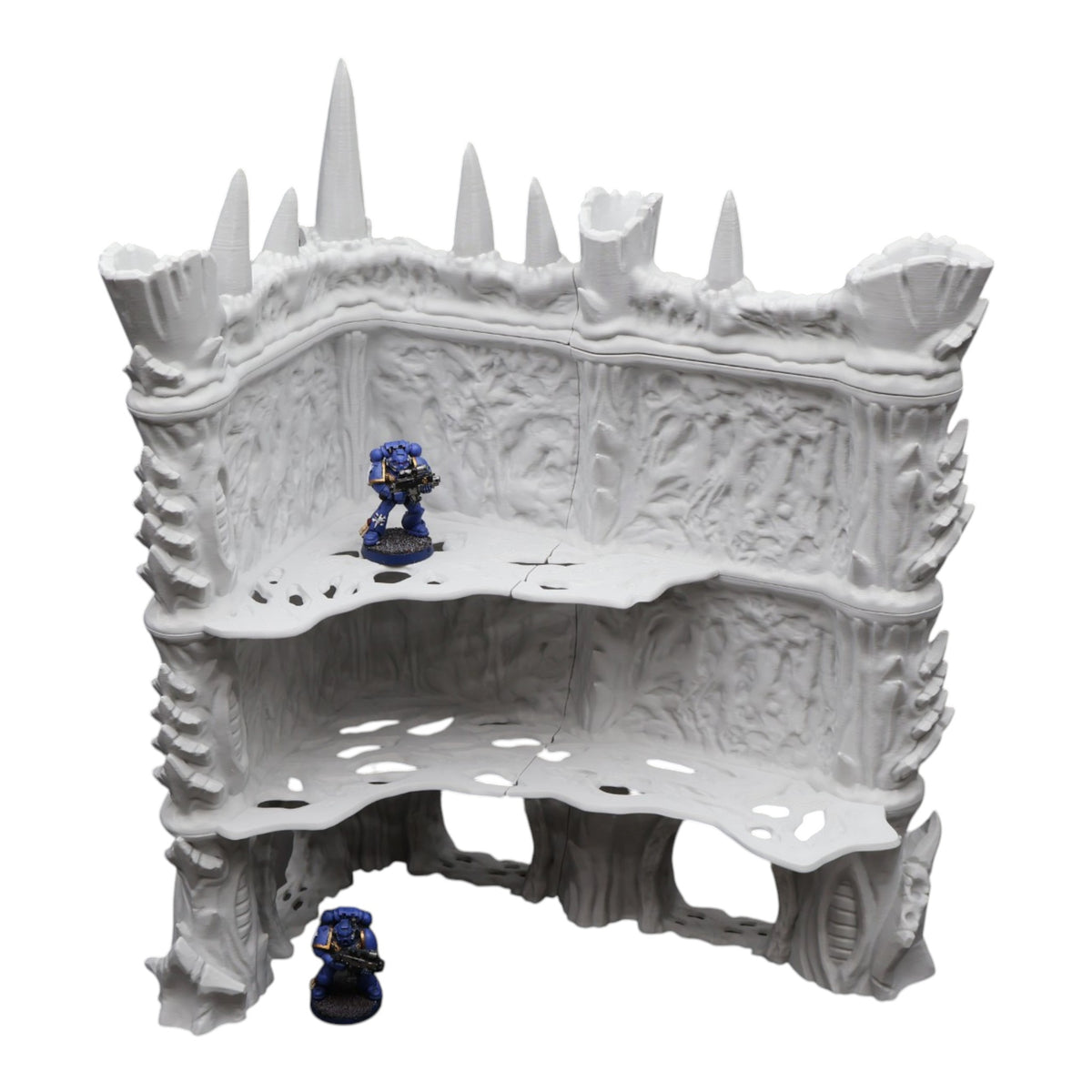Wargaming 28mm scatter terrain scenery showing 3D-printed item that is compatible with games such as Warhammer 40K, Star Wars Legions, D+D, Dungeons and Dragons, Sci-Fi, Fantasy and other miniature tabletop games. Brand Jawar3d found at www.jawar3d.co.uk.