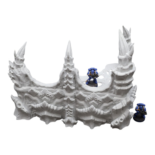 Wargaming 28mm scatter terrain scenery showing 3D-printed item that is compatible with games such as Warhammer 40K, Star Wars Legions, D+D, Dungeons and Dragons, Sci-Fi, Fantasy and other miniature tabletop games. Brand Jawar3d found at www.jawar3d.co.uk.