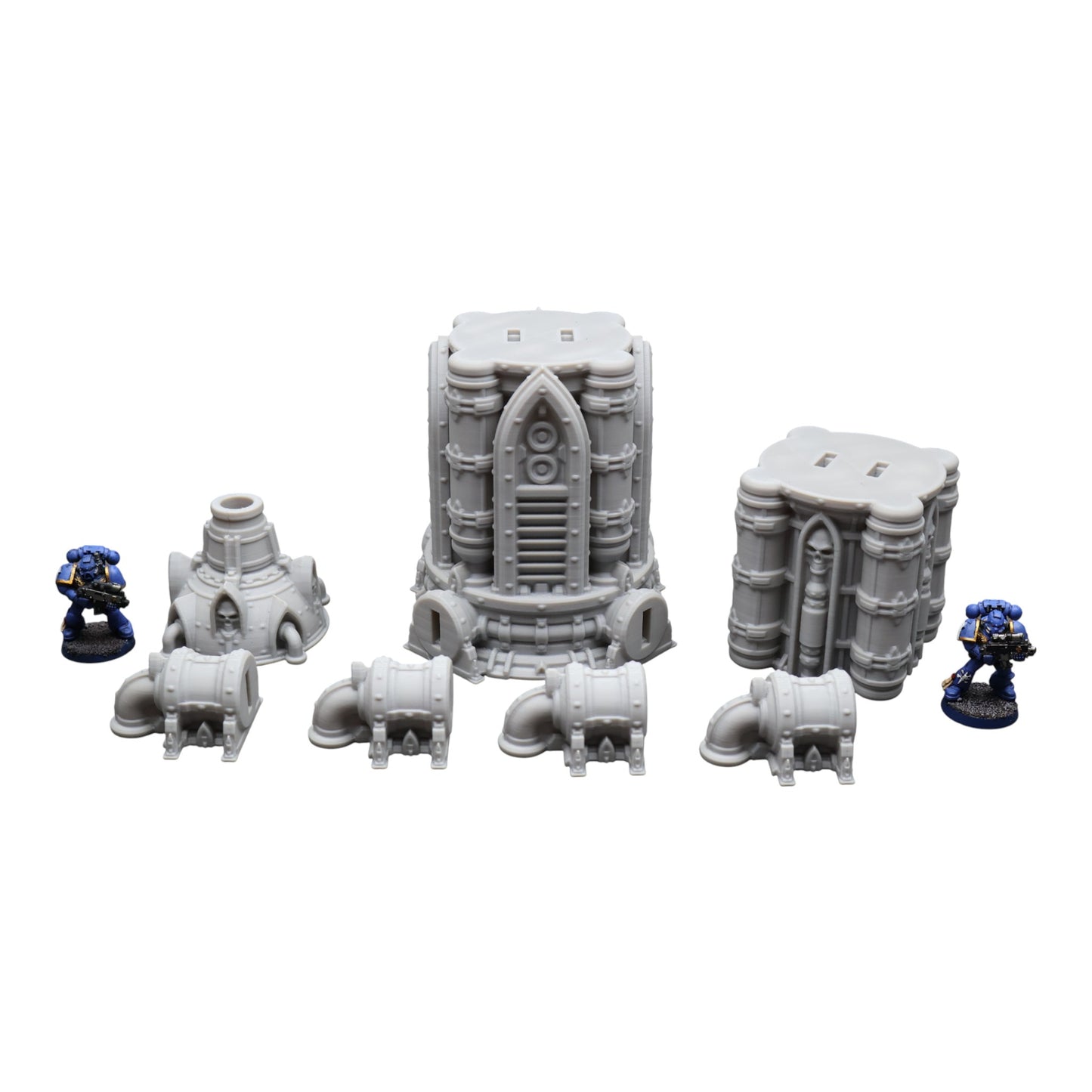 Wargaming 28mm scatter terrain scenery showing 3D-printed item that is compatible with games such as Warhammer 40K, Star Wars Legions, D+D, Dungeons and Dragons, Sci-Fi, Fantasy and other miniature tabletop games. Brand Jawar3d found at www.jawar3d.co.uk.