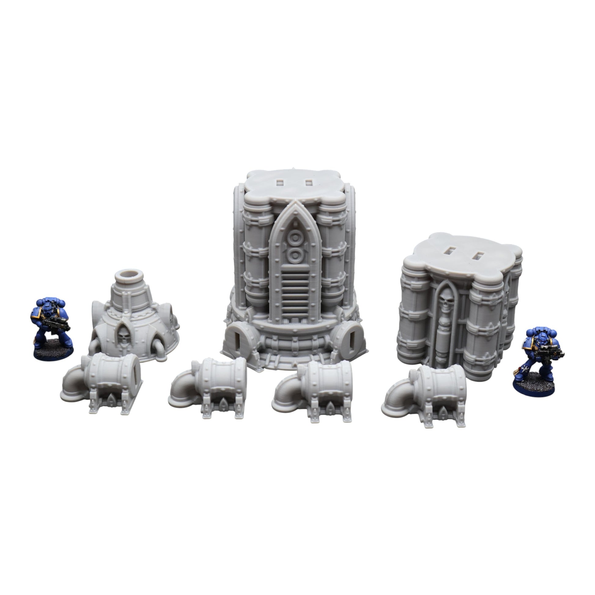 Wargaming 28mm scatter terrain scenery showing 3D-printed item that is compatible with games such as Warhammer 40K, Star Wars Legions, D+D, Dungeons and Dragons, Sci-Fi, Fantasy and other miniature tabletop games. Brand Jawar3d found at www.jawar3d.co.uk.