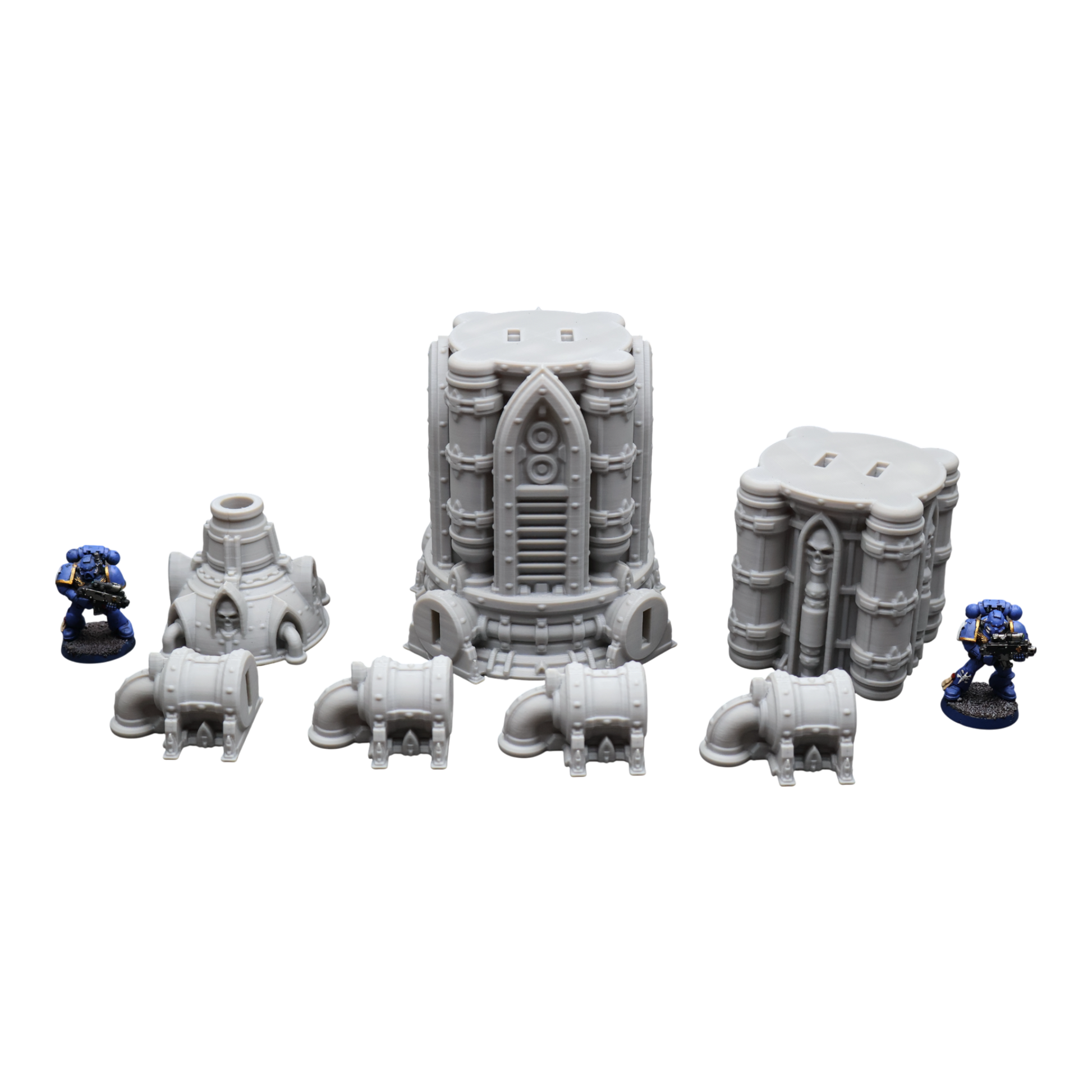 Wargaming 28mm scatter terrain scenery showing 3D-printed item that is compatible with games such as Warhammer 40K, Star Wars Legions, D+D, Dungeons and Dragons, Sci-Fi, Fantasy and other miniature tabletop games. Brand Jawar3d found at www.jawar3d.co.uk.