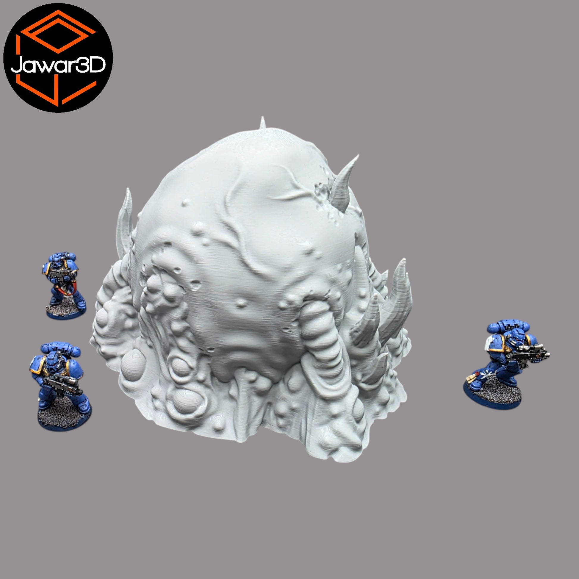 Wargaming 28mm scatter terrain scenery showing 3D-printed item that is compatible with games such as Warhammer 40K, Star Wars Legions, D+D, Dungeons and Dragons, Sci-Fi, Fantasy and other miniature tabletop games. Brand Jawar3d found at www.jawar3d.co.uk.