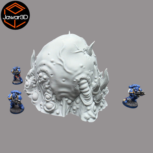 Wargaming 28mm scatter terrain scenery showing 3D-printed item that is compatible with games such as Warhammer 40K, Star Wars Legions, D+D, Dungeons and Dragons, Sci-Fi, Fantasy and other miniature tabletop games. Brand Jawar3d found at www.jawar3d.co.uk.