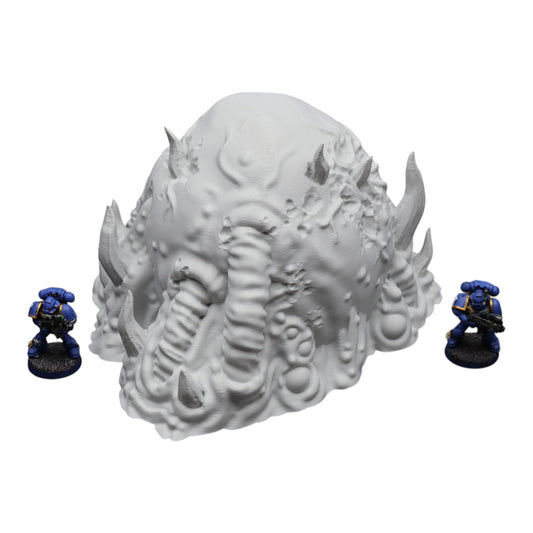 Wargaming 28mm scatter terrain scenery showing 3D-printed item that is compatible with games such as Warhammer 40K, Star Wars Legions, D+D, Dungeons and Dragons, Sci-Fi, Fantasy and other miniature tabletop games. Brand Jawar3d found at www.jawar3d.co.uk.