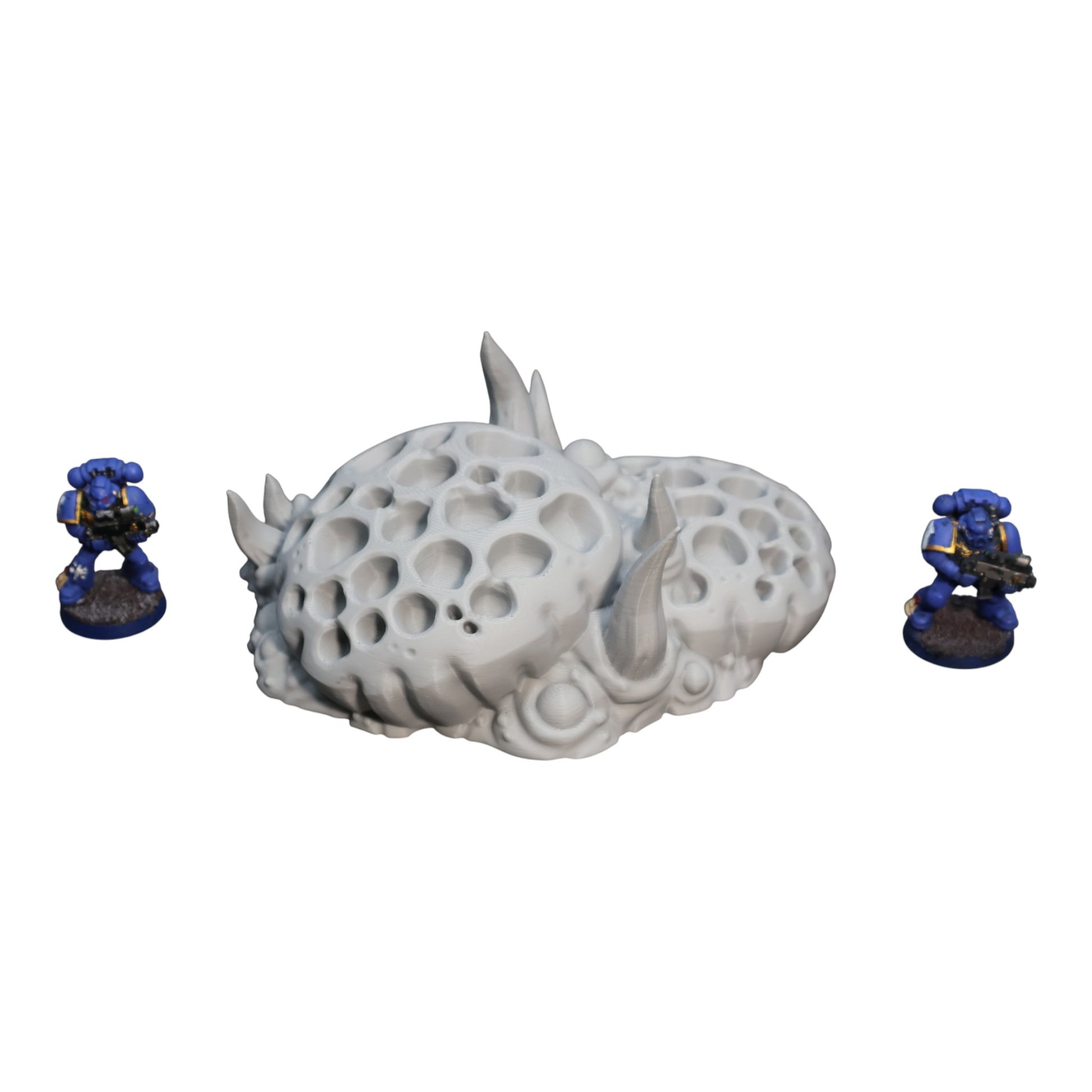 Wargaming 28mm scatter terrain scenery showing 3D-printed item that is compatible with games such as Warhammer 40K, Star Wars Legions, D+D, Dungeons and Dragons, Sci-Fi, Fantasy and other miniature tabletop games. Brand Jawar3d found at www.jawar3d.co.uk.