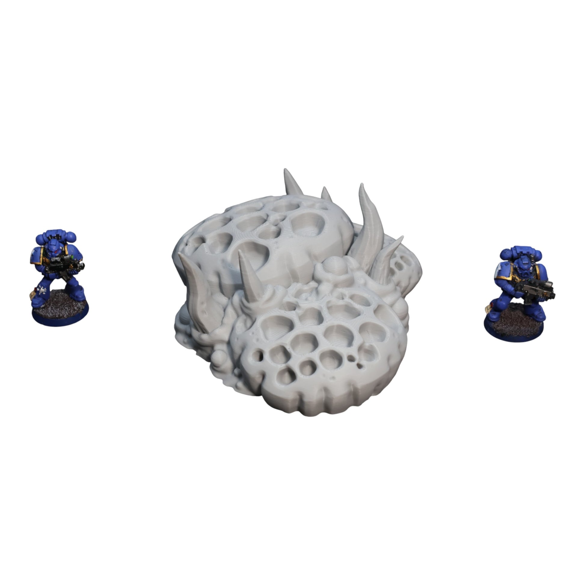 Wargaming 28mm scatter terrain scenery showing 3D-printed item that is compatible with games such as Warhammer 40K, Star Wars Legions, D+D, Dungeons and Dragons, Sci-Fi, Fantasy and other miniature tabletop games. Brand Jawar3d found at www.jawar3d.co.uk.