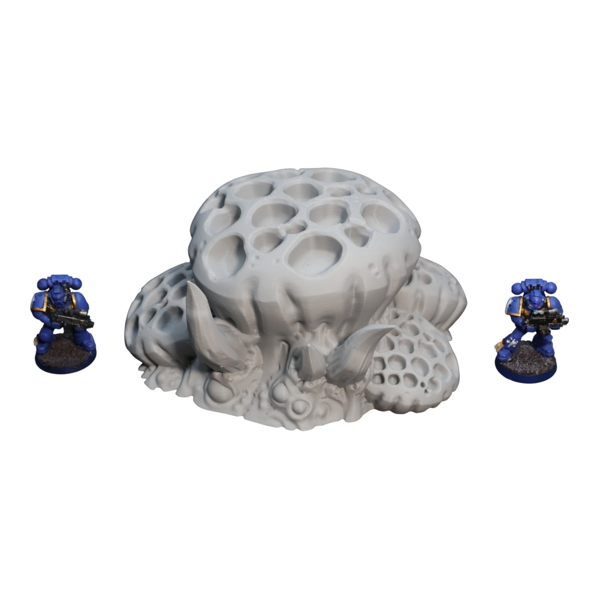 Wargaming 28mm scatter terrain scenery showing 3D-printed item that is compatible with games such as Warhammer 40K, Star Wars Legions, D+D, Dungeons and Dragons, Sci-Fi, Fantasy and other miniature tabletop games. Brand Jawar3d found at www.jawar3d.co.uk.