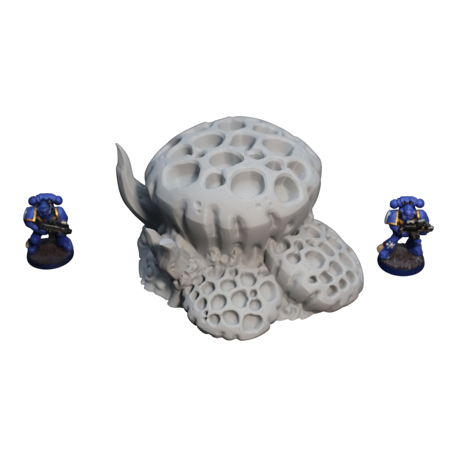 Wargaming 28mm scatter terrain scenery showing 3D-printed item that is compatible with games such as Warhammer 40K, Star Wars Legions, D+D, Dungeons and Dragons, Sci-Fi, Fantasy and other miniature tabletop games. Brand Jawar3d found at www.jawar3d.co.uk.