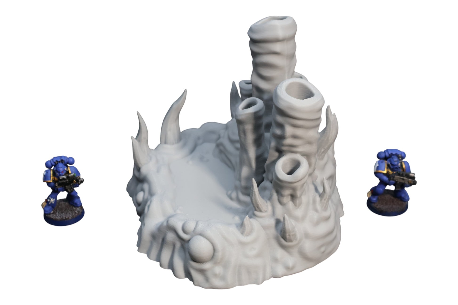 Wargaming 28mm scatter terrain scenery showing 3D-printed item that is compatible with games such as Warhammer 40K, Star Wars Legions, D+D, Dungeons and Dragons, Sci-Fi, Fantasy and other miniature tabletop games. Brand Jawar3d found at www.jawar3d.co.uk.