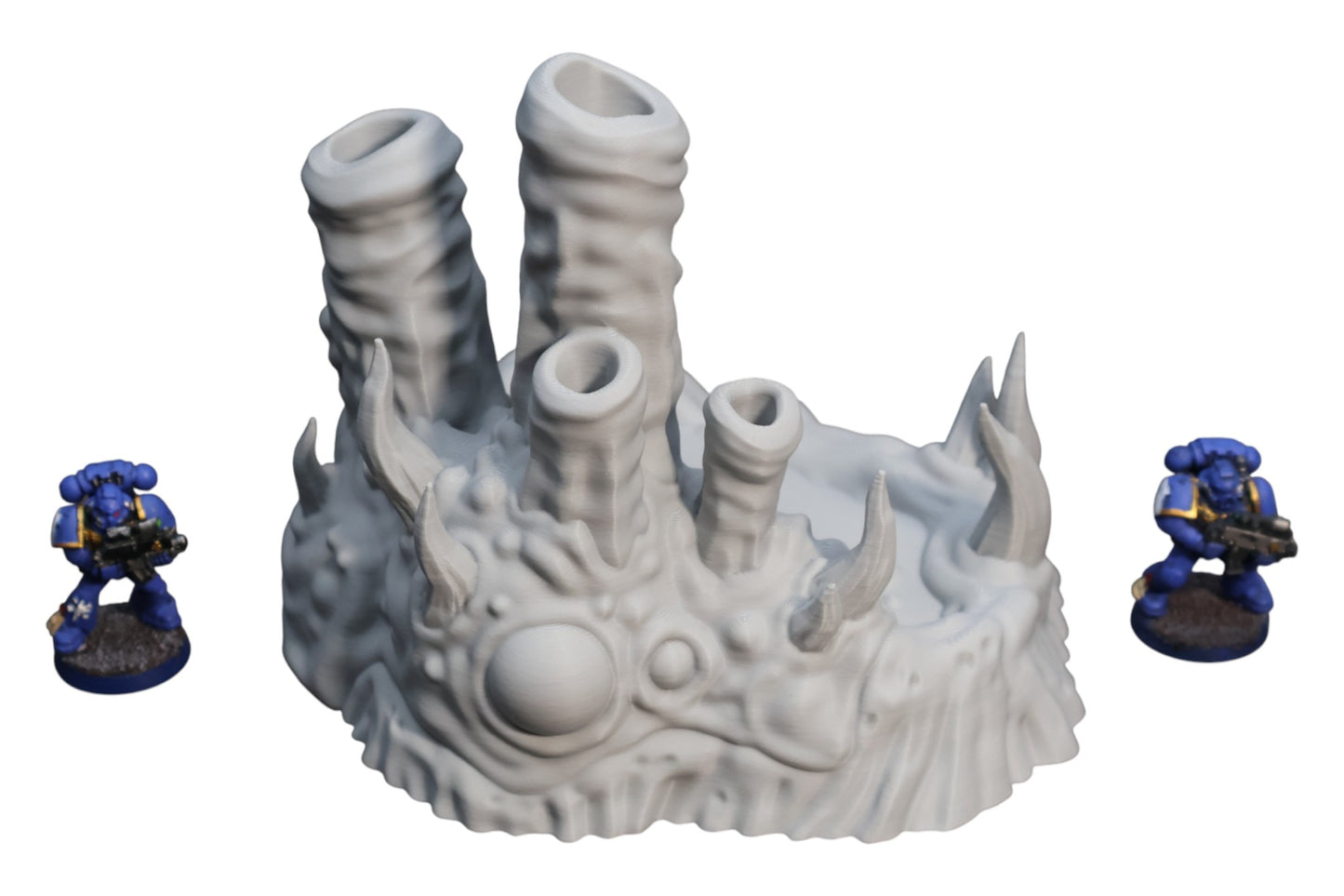 Wargaming 28mm scatter terrain scenery showing 3D-printed item that is compatible with games such as Warhammer 40K, Star Wars Legions, D+D, Dungeons and Dragons, Sci-Fi, Fantasy and other miniature tabletop games. Brand Jawar3d found at www.jawar3d.co.uk.