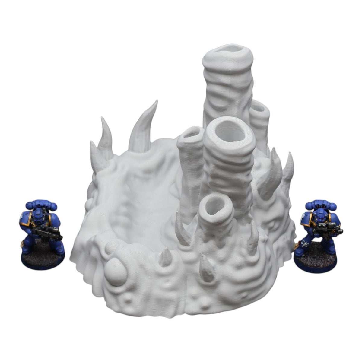 Wargaming 28mm scatter terrain scenery showing 3D-printed item that is compatible with games such as Warhammer 40K, Star Wars Legions, D+D, Dungeons and Dragons, Sci-Fi, Fantasy and other miniature tabletop games. Brand Jawar3d found at www.jawar3d.co.uk.