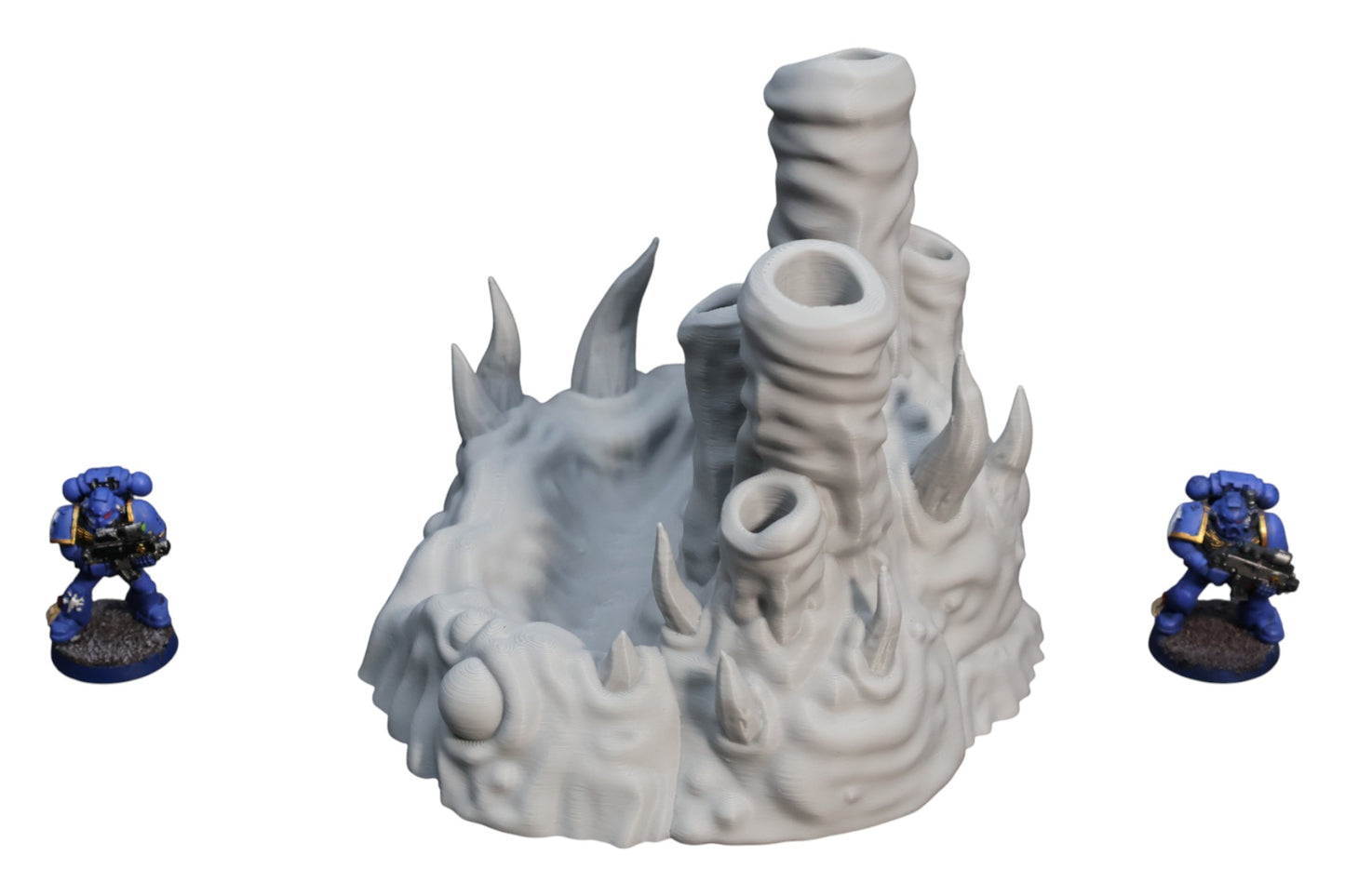 Wargaming 28mm scatter terrain scenery showing 3D-printed item that is compatible with games such as Warhammer 40K, Star Wars Legions, D+D, Dungeons and Dragons, Sci-Fi, Fantasy and other miniature tabletop games. Brand Jawar3d found at www.jawar3d.co.uk.