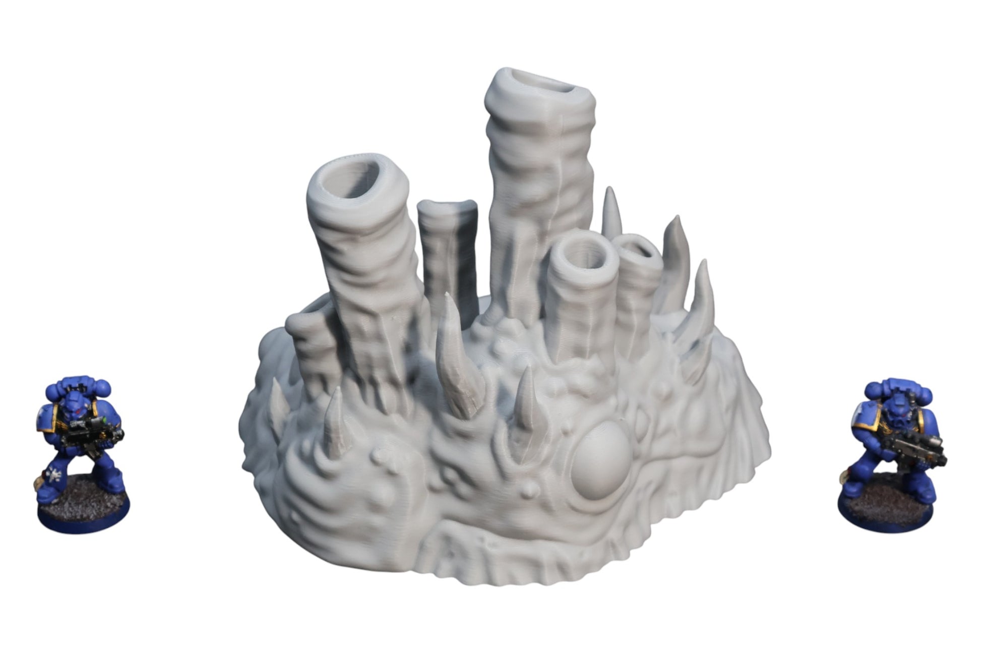 Wargaming 28mm scatter terrain scenery showing 3D-printed item that is compatible with games such as Warhammer 40K, Star Wars Legions, D+D, Dungeons and Dragons, Sci-Fi, Fantasy and other miniature tabletop games. Brand Jawar3d found at www.jawar3d.co.uk.