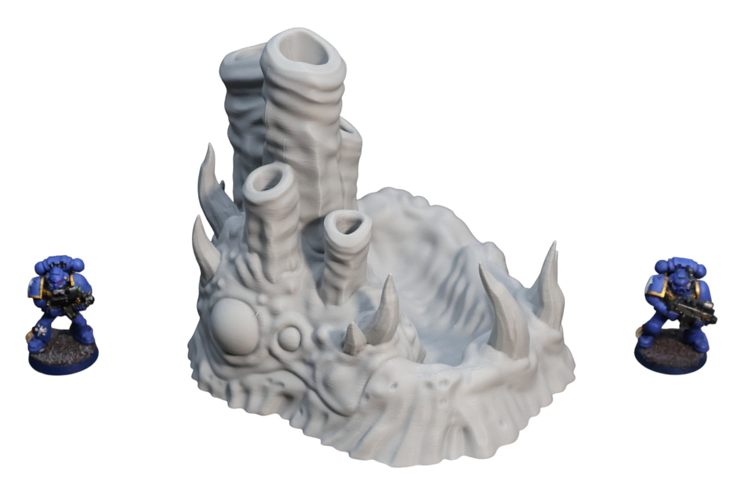 Wargaming 28mm scatter terrain scenery showing 3D-printed item that is compatible with games such as Warhammer 40K, Star Wars Legions, D+D, Dungeons and Dragons, Sci-Fi, Fantasy and other miniature tabletop games. Brand Jawar3d found at www.jawar3d.co.uk.