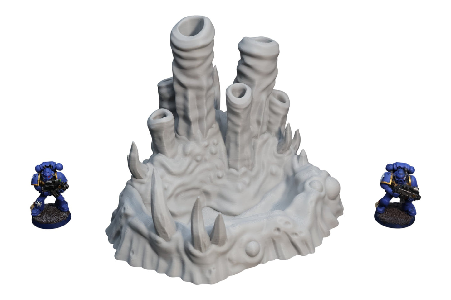 Wargaming 28mm scatter terrain scenery showing 3D-printed item that is compatible with games such as Warhammer 40K, Star Wars Legions, D+D, Dungeons and Dragons, Sci-Fi, Fantasy and other miniature tabletop games. Brand Jawar3d found at www.jawar3d.co.uk.