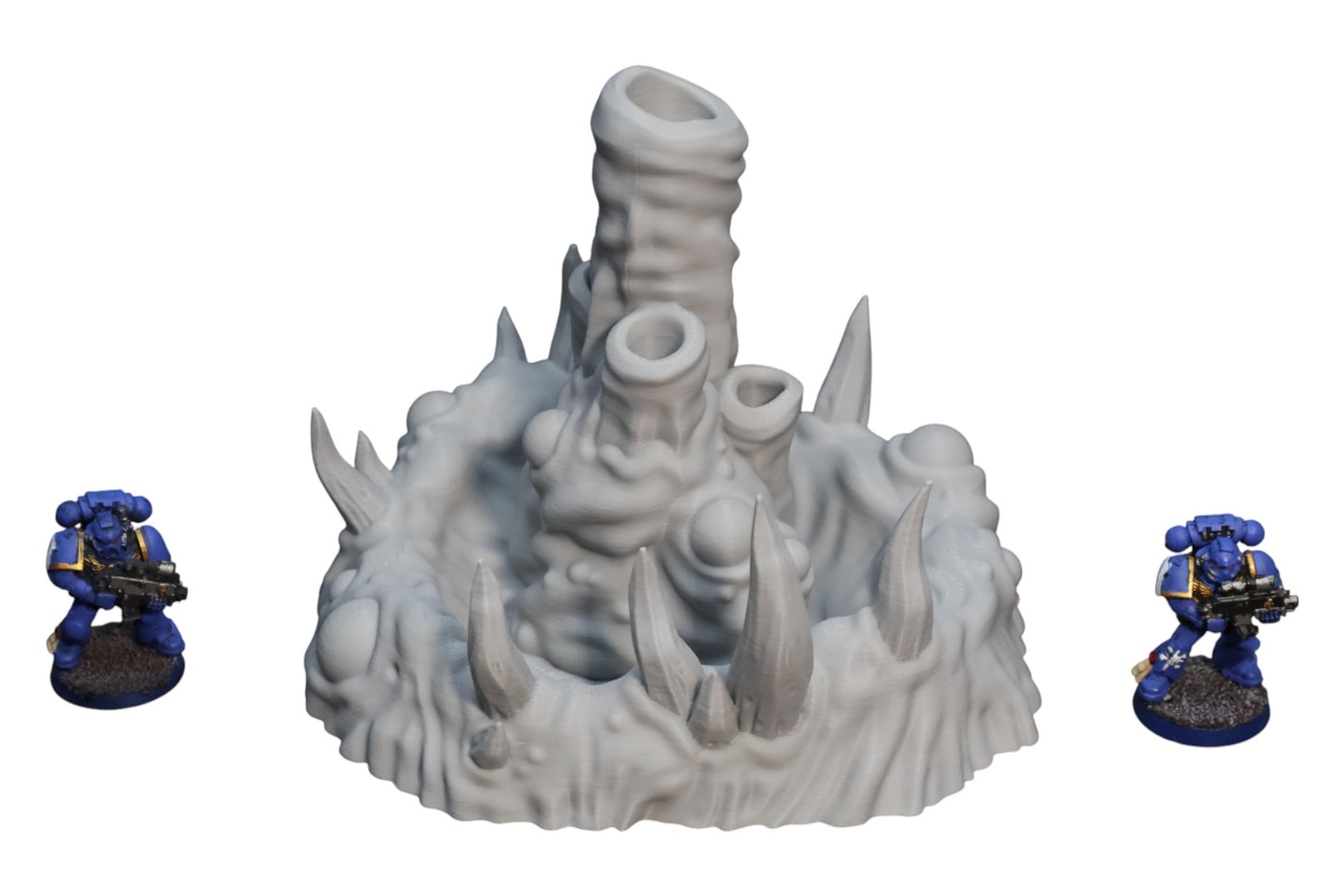 Wargaming 28mm scatter terrain scenery showing 3D-printed item that is compatible with games such as Warhammer 40K, Star Wars Legions, D+D, Dungeons and Dragons, Sci-Fi, Fantasy and other miniature tabletop games. Brand Jawar3d found at www.jawar3d.co.uk.