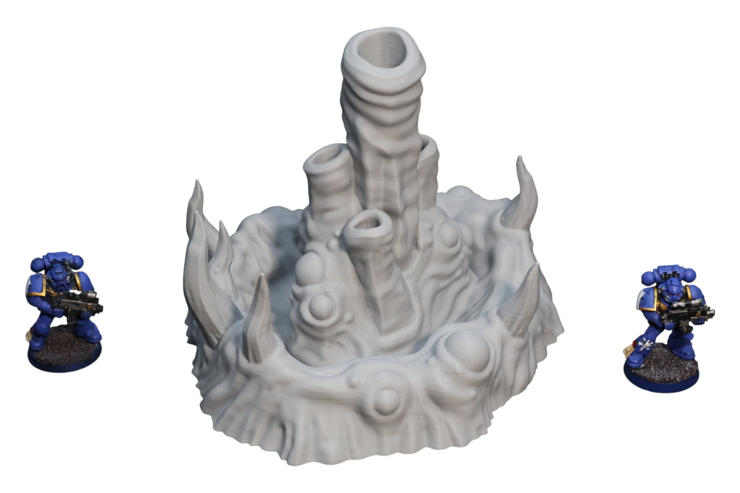 Wargaming 28mm scatter terrain scenery showing 3D-printed item that is compatible with games such as Warhammer 40K, Star Wars Legions, D+D, Dungeons and Dragons, Sci-Fi, Fantasy and other miniature tabletop games. Brand Jawar3d found at www.jawar3d.co.uk.