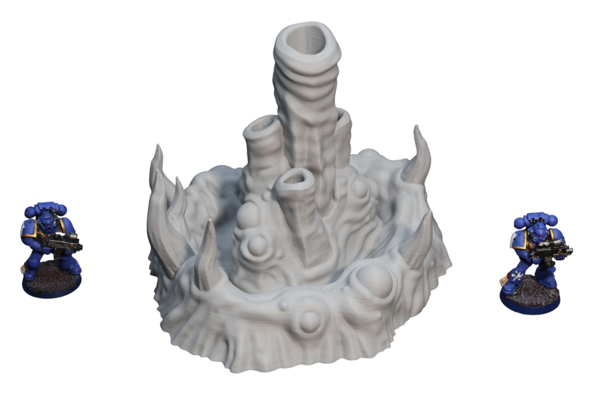 Wargaming 28mm scatter terrain scenery showing 3D-printed item that is compatible with games such as Warhammer 40K, Star Wars Legions, D+D, Dungeons and Dragons, Sci-Fi, Fantasy and other miniature tabletop games. Brand Jawar3d found at www.jawar3d.co.uk.