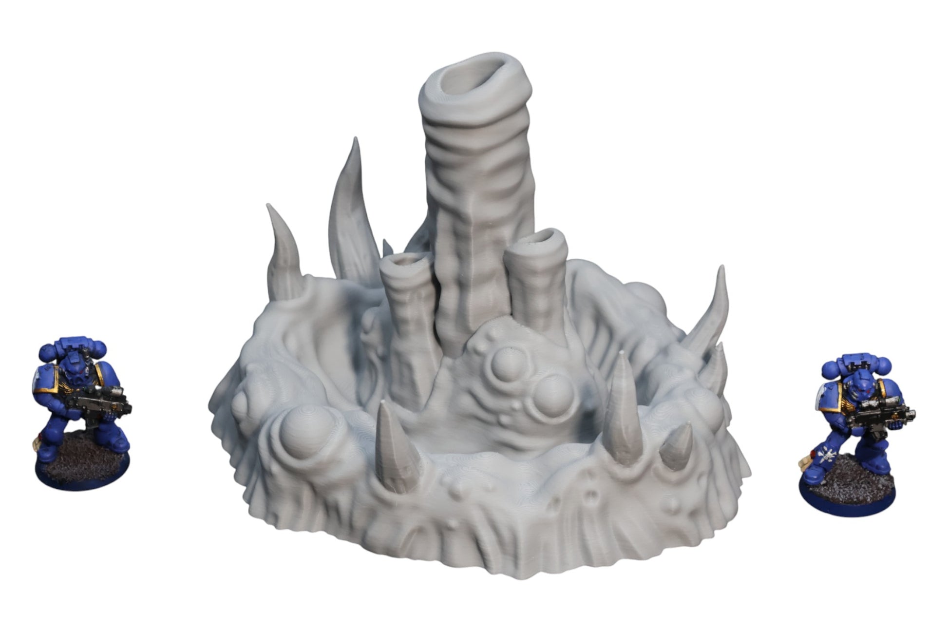 Wargaming 28mm scatter terrain scenery showing 3D-printed item that is compatible with games such as Warhammer 40K, Star Wars Legions, D+D, Dungeons and Dragons, Sci-Fi, Fantasy and other miniature tabletop games. Brand Jawar3d found at www.jawar3d.co.uk.