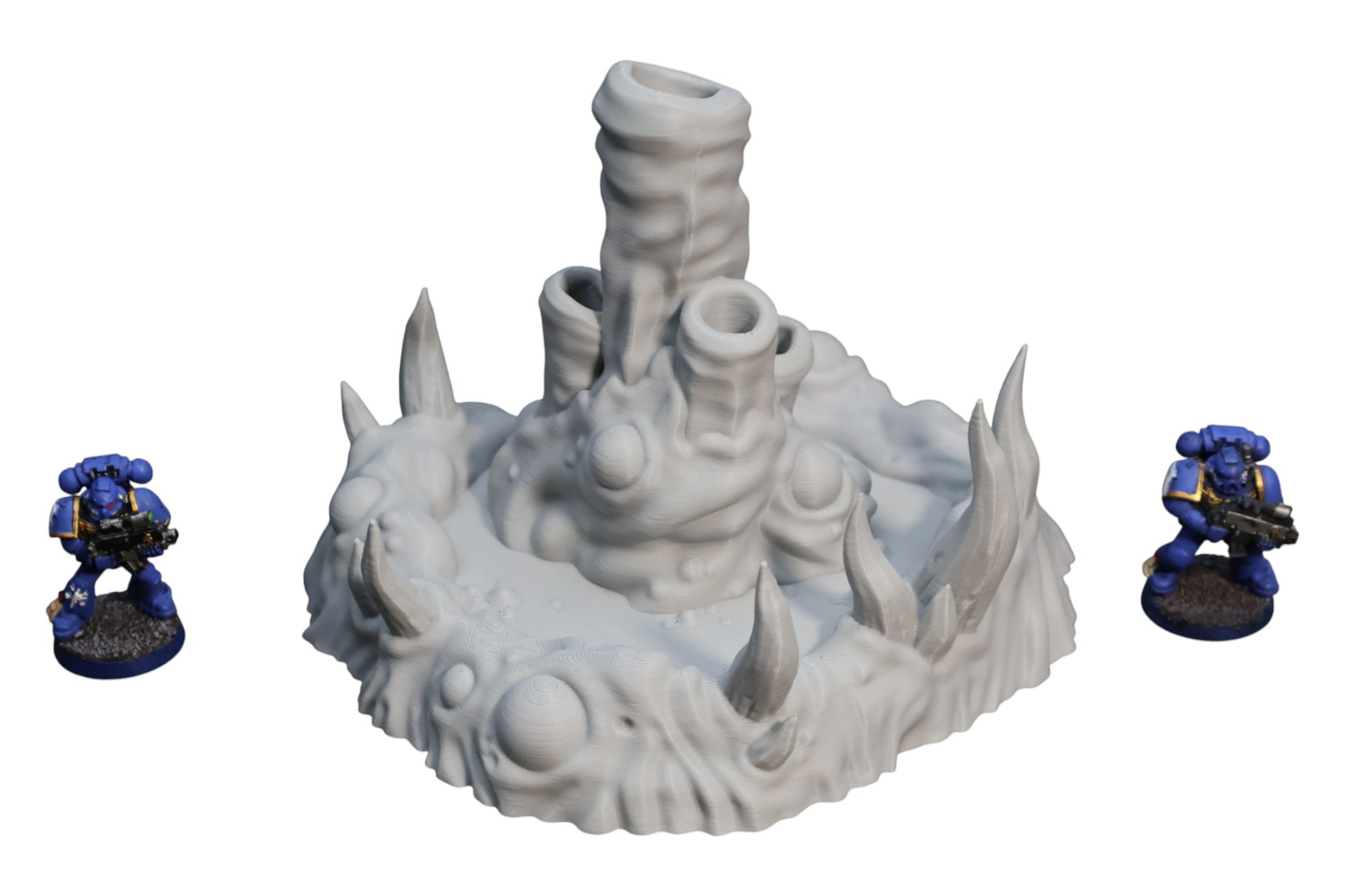 Wargaming 28mm scatter terrain scenery showing 3D-printed item that is compatible with games such as Warhammer 40K, Star Wars Legions, D+D, Dungeons and Dragons, Sci-Fi, Fantasy and other miniature tabletop games. Brand Jawar3d found at www.jawar3d.co.uk.