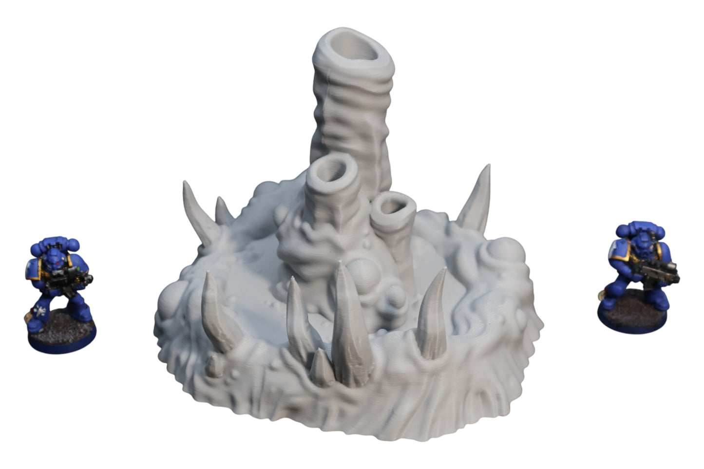 Wargaming 28mm scatter terrain scenery showing 3D-printed item that is compatible with games such as Warhammer 40K, Star Wars Legions, D+D, Dungeons and Dragons, Sci-Fi, Fantasy and other miniature tabletop games. Brand Jawar3d found at www.jawar3d.co.uk.