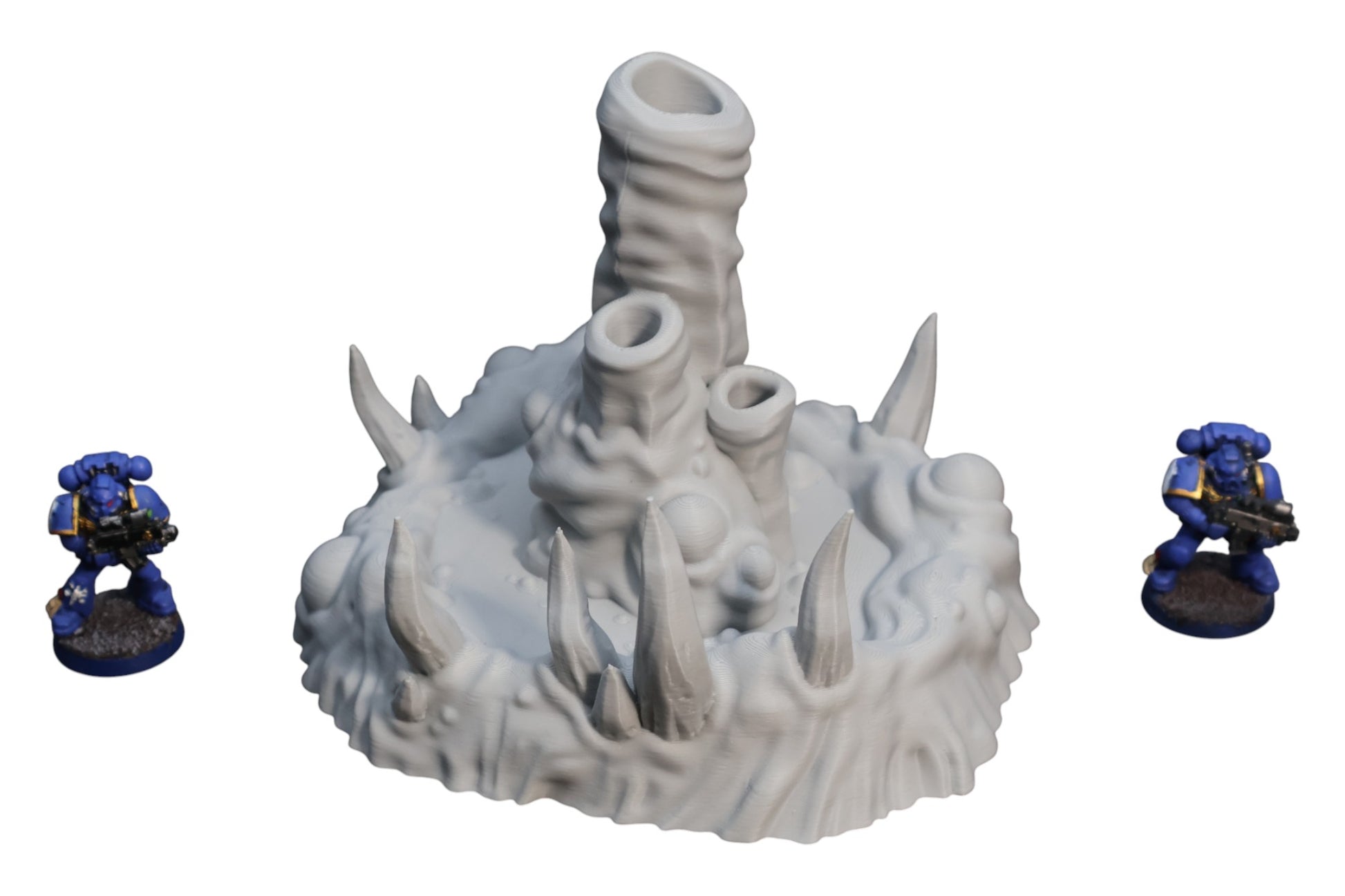Wargaming 28mm scatter terrain scenery showing 3D-printed item that is compatible with games such as Warhammer 40K, Star Wars Legions, D+D, Dungeons and Dragons, Sci-Fi, Fantasy and other miniature tabletop games. Brand Jawar3d found at www.jawar3d.co.uk.