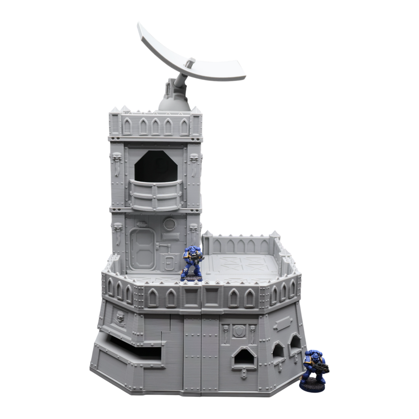 Wargaming 28mm scatter terrain scenery showing 3D-printed item that is compatible with games such as Warhammer 40K, Star Wars Legions, D+D, Dungeons and Dragons, Sci-Fi, Fantasy and other miniature tabletop games. Brand Jawar3d found at www.jawar3d.co.uk.