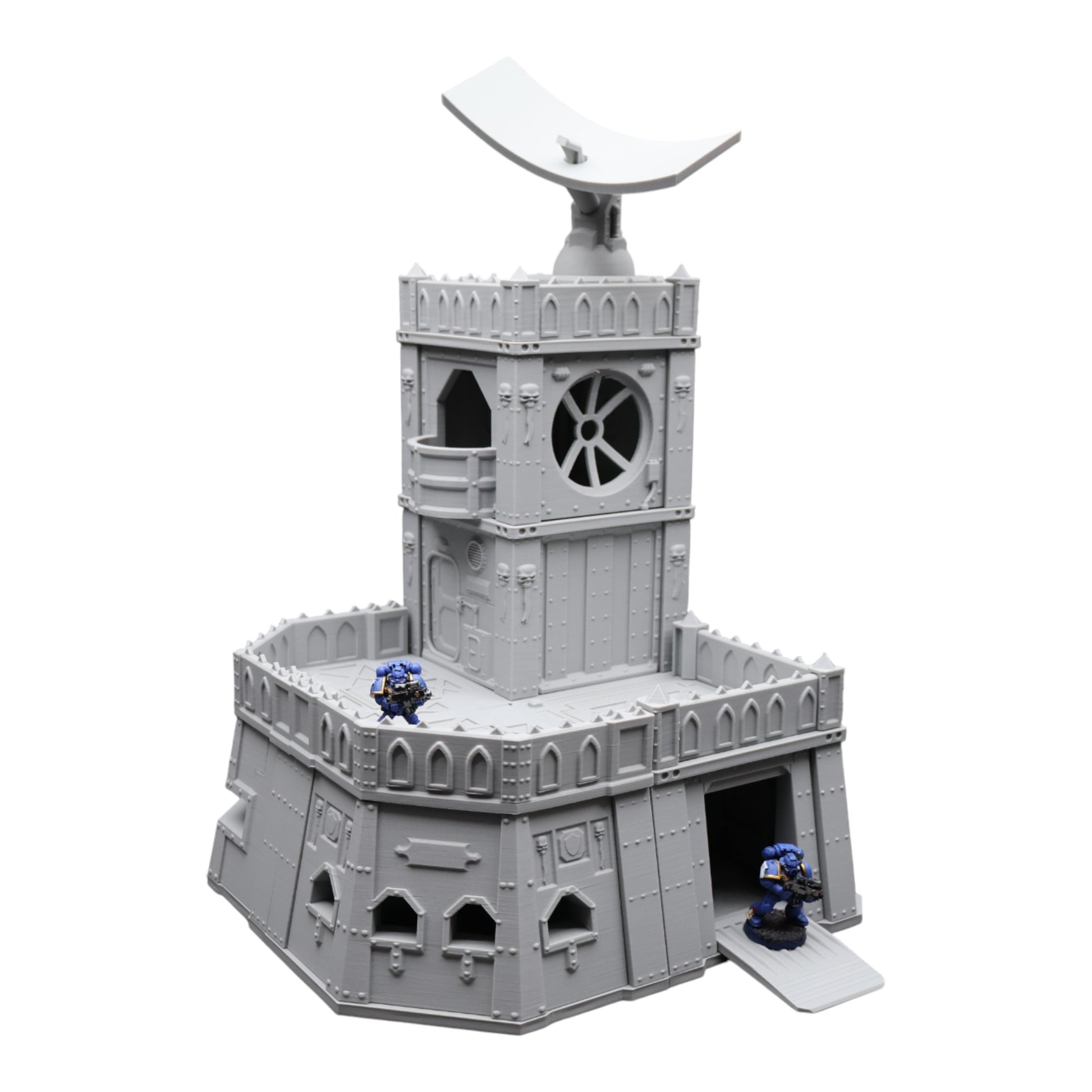 Wargaming 28mm scatter terrain scenery showing 3D-printed item that is compatible with games such as Warhammer 40K, Star Wars Legions, D+D, Dungeons and Dragons, Sci-Fi, Fantasy and other miniature tabletop games. Brand Jawar3d found at www.jawar3d.co.uk.