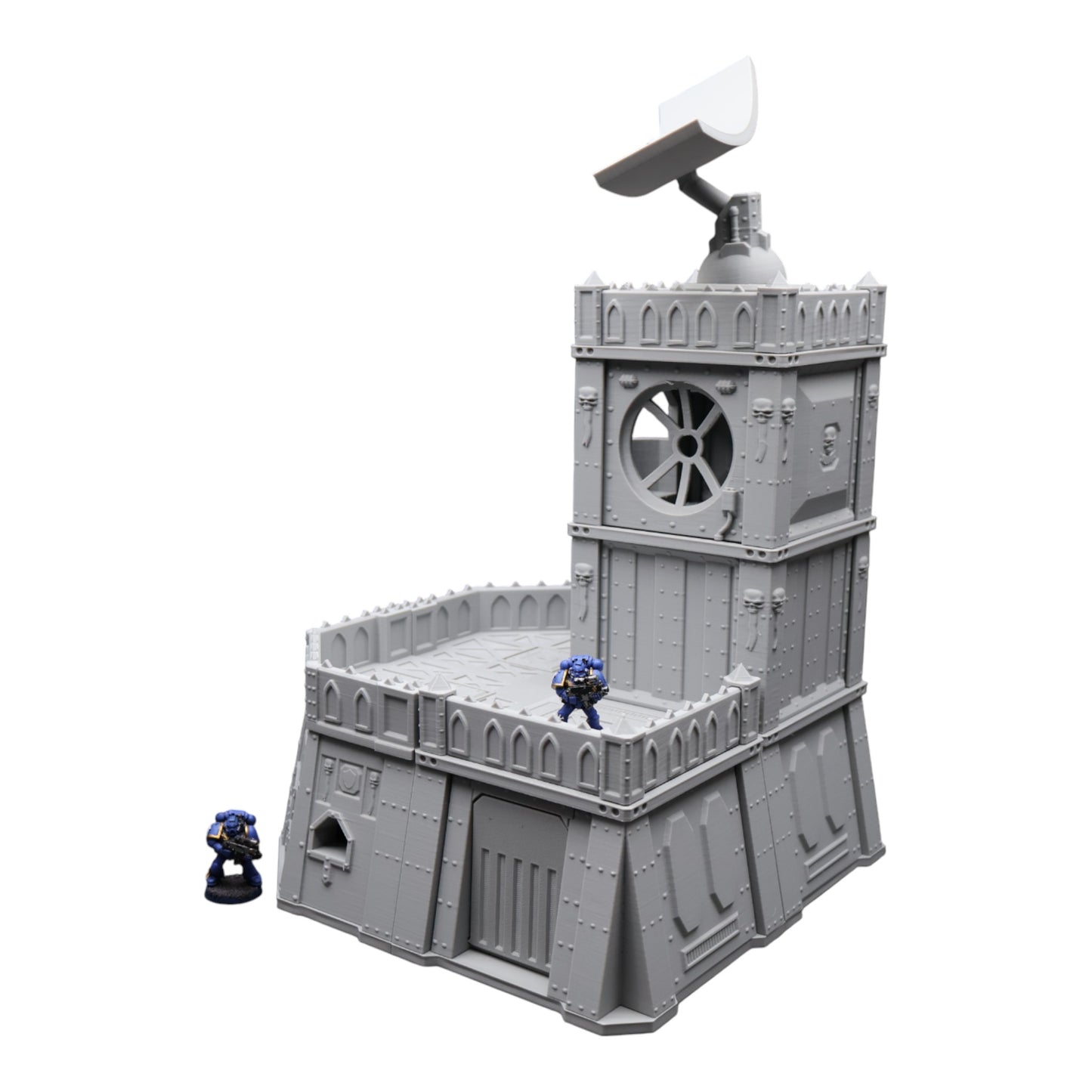 Wargaming 28mm scatter terrain scenery showing 3D-printed item that is compatible with games such as Warhammer 40K, Star Wars Legions, D+D, Dungeons and Dragons, Sci-Fi, Fantasy and other miniature tabletop games. Brand Jawar3d found at www.jawar3d.co.uk.