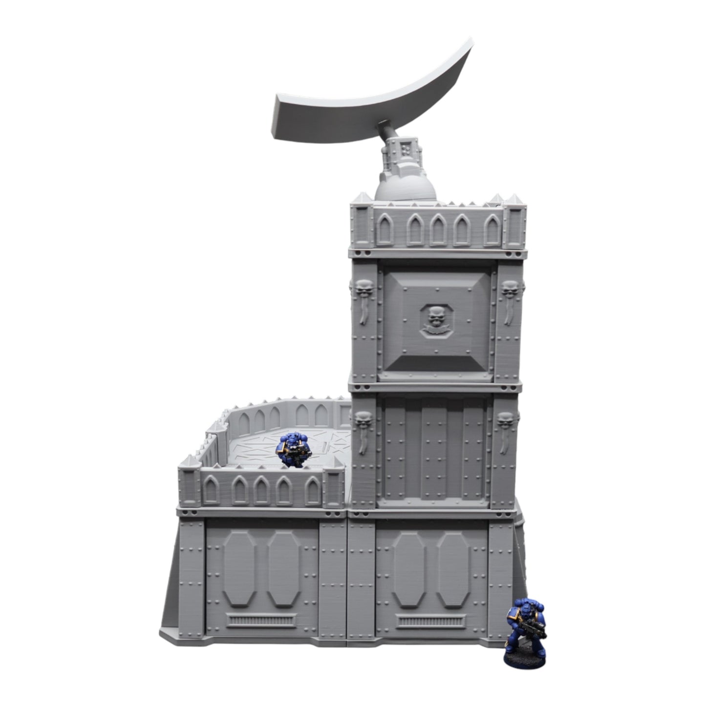 Wargaming 28mm scatter terrain scenery showing 3D-printed item that is compatible with games such as Warhammer 40K, Star Wars Legions, D+D, Dungeons and Dragons, Sci-Fi, Fantasy and other miniature tabletop games. Brand Jawar3d found at www.jawar3d.co.uk.
