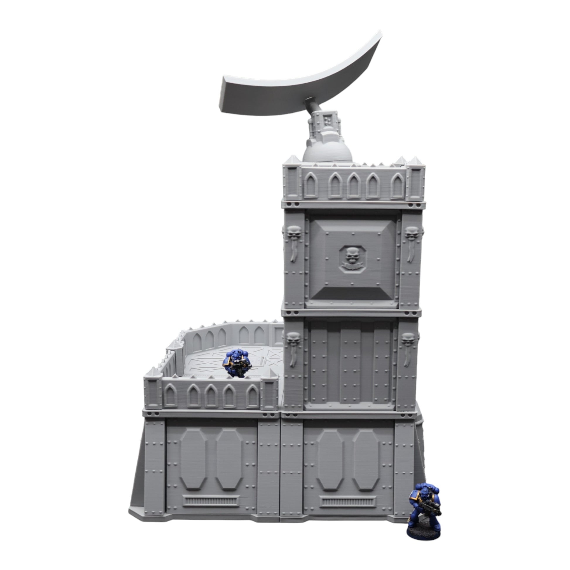 Wargaming 28mm scatter terrain scenery showing 3D-printed item that is compatible with games such as Warhammer 40K, Star Wars Legions, D+D, Dungeons and Dragons, Sci-Fi, Fantasy and other miniature tabletop games. Brand Jawar3d found at www.jawar3d.co.uk.