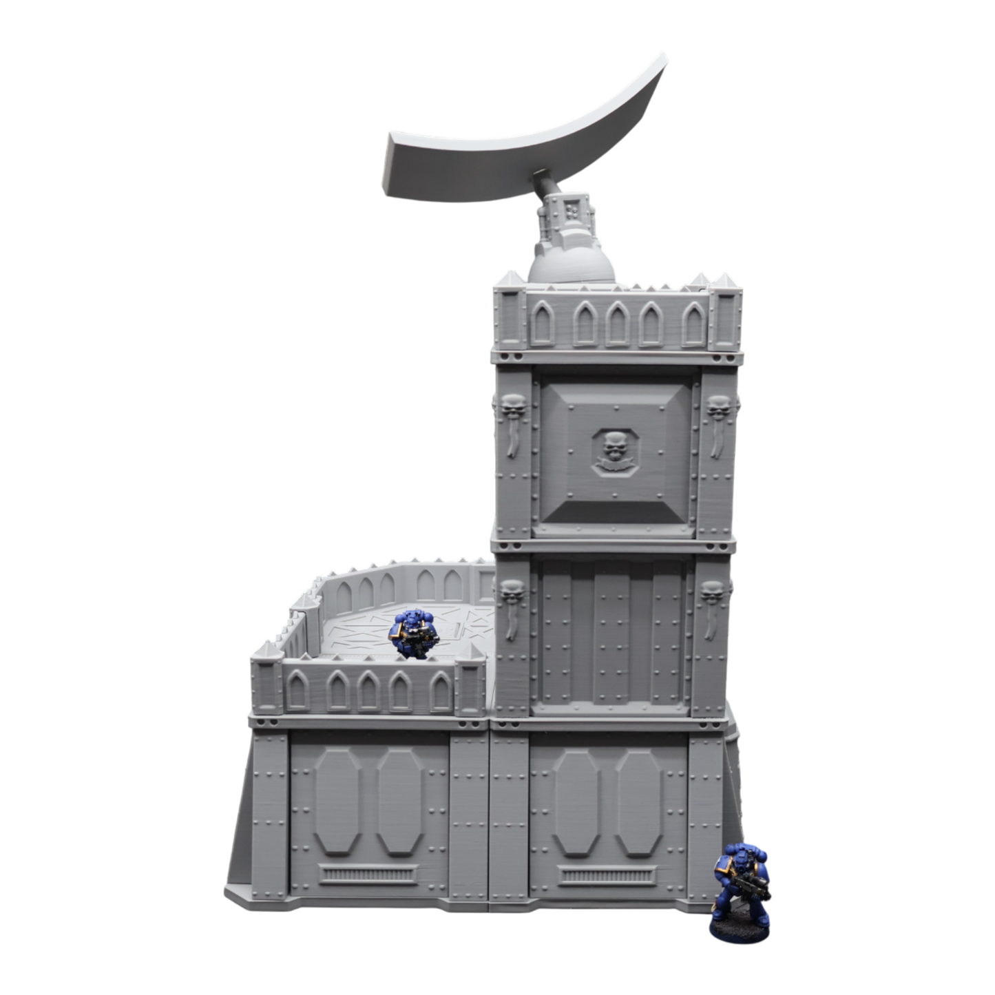 Wargaming 28mm scatter terrain scenery showing 3D-printed item that is compatible with games such as Warhammer 40K, Star Wars Legions, D+D, Dungeons and Dragons, Sci-Fi, Fantasy and other miniature tabletop games. Brand Jawar3d found at www.jawar3d.co.uk.