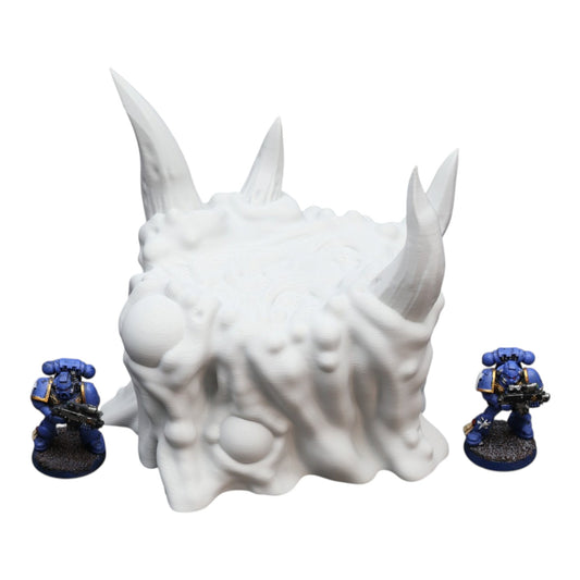 Wargaming 28mm scatter terrain scenery showing 3D-printed item that is compatible with games such as Warhammer 40K, Star Wars Legions, D+D, Dungeons and Dragons, Sci-Fi, Fantasy and other miniature tabletop games. Brand Jawar3d found at www.jawar3d.co.uk.