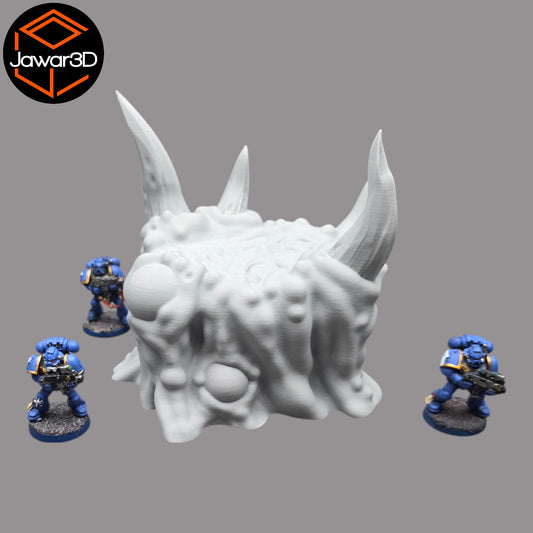 Wargaming 28mm scatter terrain scenery showing 3D-printed item that is compatible with games such as Warhammer 40K, Star Wars Legions, D+D, Dungeons and Dragons, Sci-Fi, Fantasy and other miniature tabletop games. Brand Jawar3d found at www.jawar3d.co.uk.