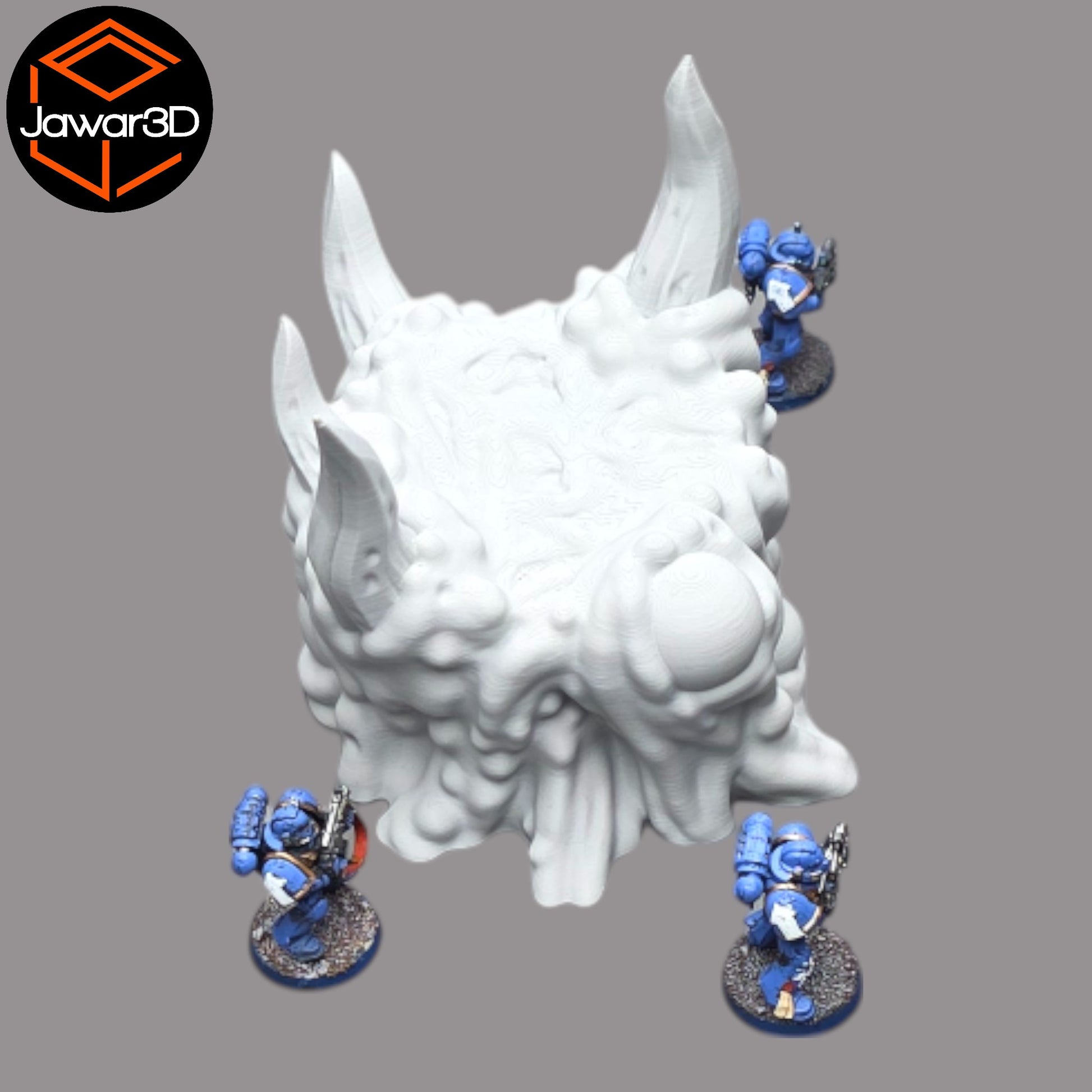 Wargaming 28mm scatter terrain scenery showing 3D-printed item that is compatible with games such as Warhammer 40K, Star Wars Legions, D+D, Dungeons and Dragons, Sci-Fi, Fantasy and other miniature tabletop games. Brand Jawar3d found at www.jawar3d.co.uk.