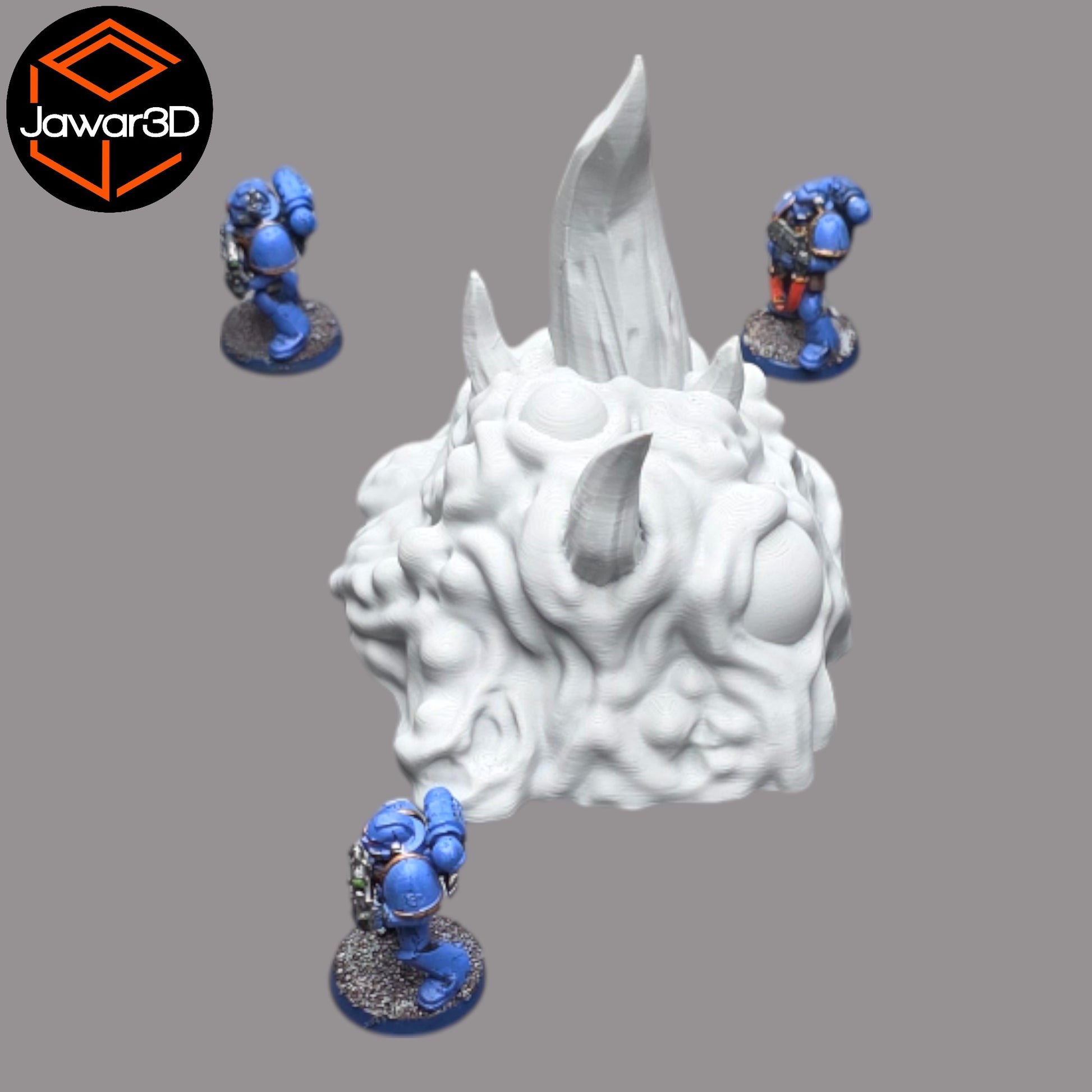 Wargaming 28mm scatter terrain scenery showing 3D-printed item that is compatible with games such as Warhammer 40K, Star Wars Legions, D+D, Dungeons and Dragons, Sci-Fi, Fantasy and other miniature tabletop games. Brand Jawar3d found at www.jawar3d.co.uk.