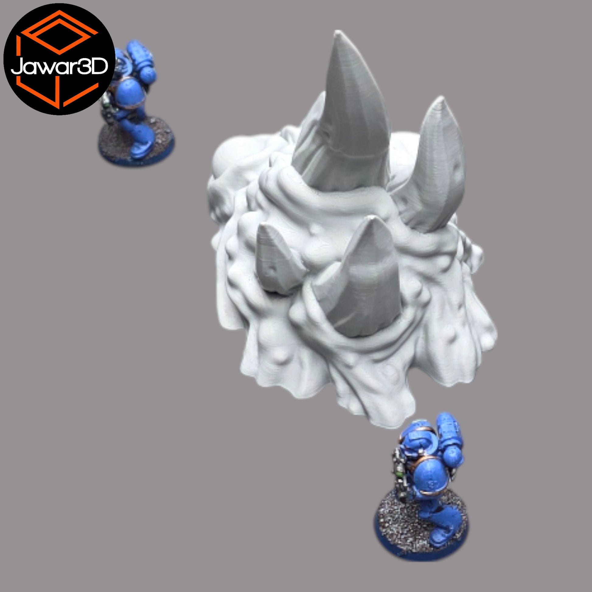 Wargaming 28mm scatter terrain scenery showing 3D-printed item that is compatible with games such as Warhammer 40K, Star Wars Legions, D+D, Dungeons and Dragons, Sci-Fi, Fantasy and other miniature tabletop games. Brand Jawar3d found at www.jawar3d.co.uk.