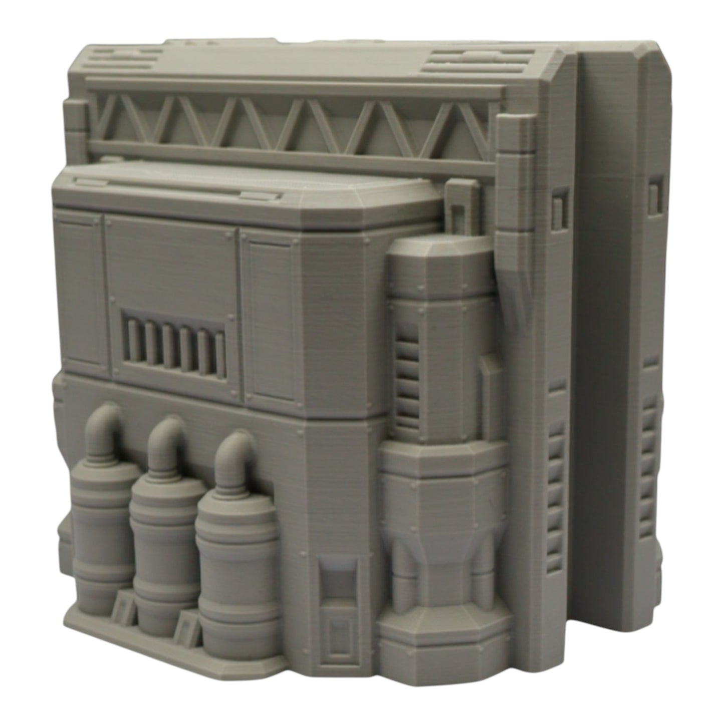 Wargaming 28mm scatter terrain scenery showing 3D-printed item that is compatible with games such as Warhammer 40K, Star Wars Legions, D+D, Dungeons and Dragons, Sci-Fi, Fantasy and other miniature tabletop games. Brand Jawar3d found at www.jawar3d.co.uk.