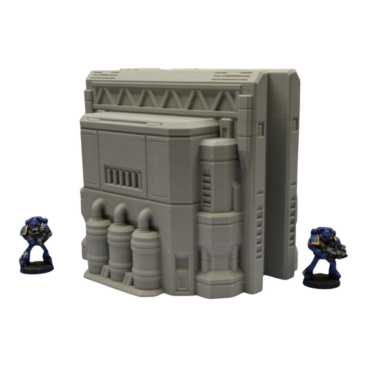 Nuclear Pump #2 - 28mm Wargaming Scatter Terrain Scenery Tabletop Grimdark