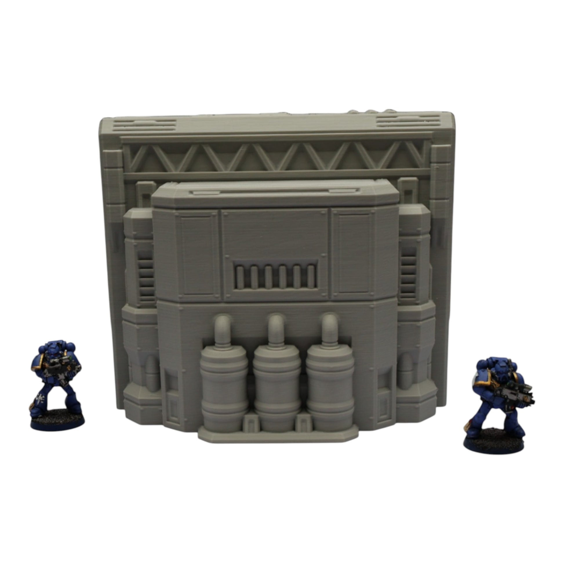 Wargaming 28mm scatter terrain scenery showing 3D-printed item that is compatible with games such as Warhammer 40K, Star Wars Legions, D+D, Dungeons and Dragons, Sci-Fi, Fantasy and other miniature tabletop games. Brand Jawar3d found at www.jawar3d.co.uk.