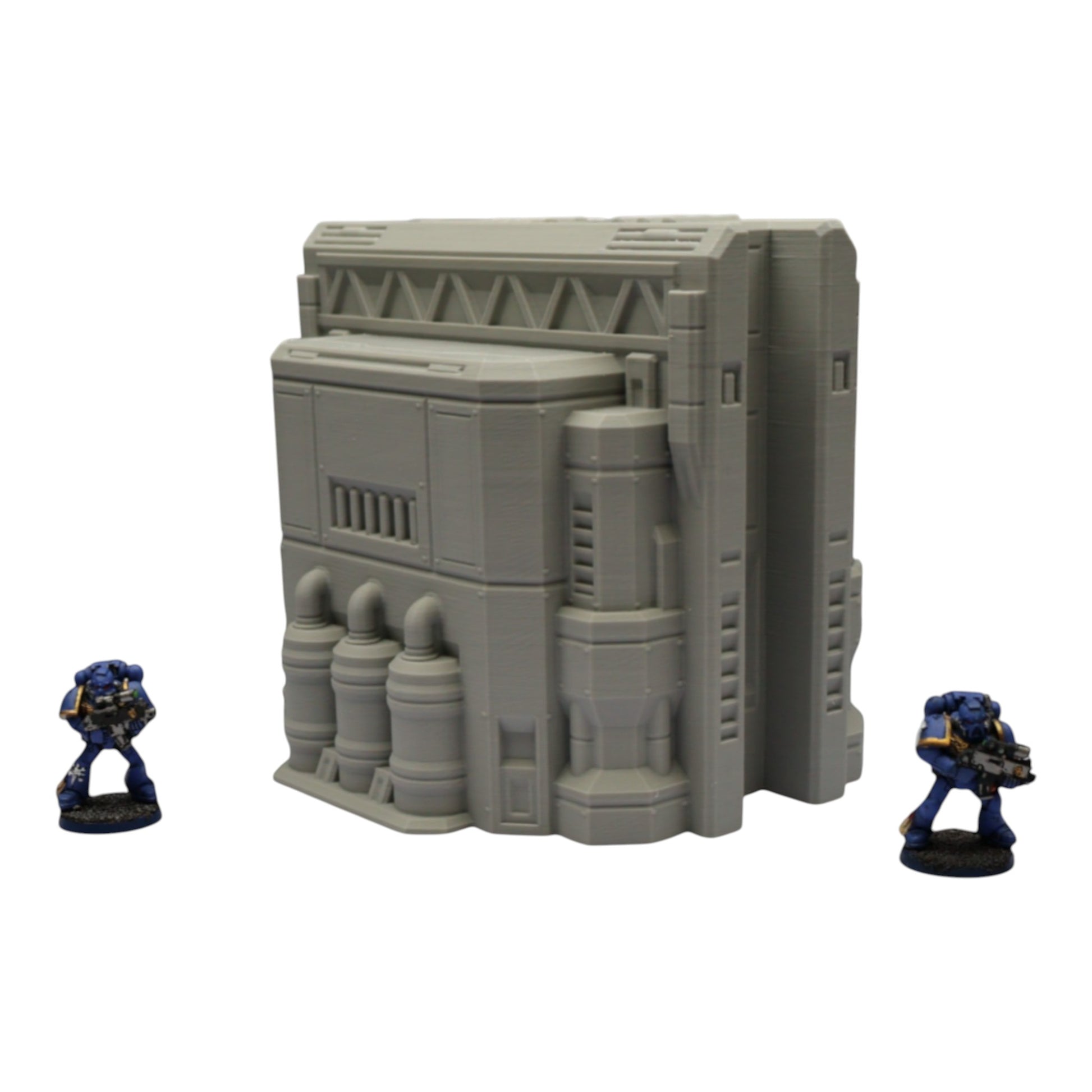 Wargaming 28mm scatter terrain scenery showing 3D-printed item that is compatible with games such as Warhammer 40K, Star Wars Legions, D+D, Dungeons and Dragons, Sci-Fi, Fantasy and other miniature tabletop games. Brand Jawar3d found at www.jawar3d.co.uk.