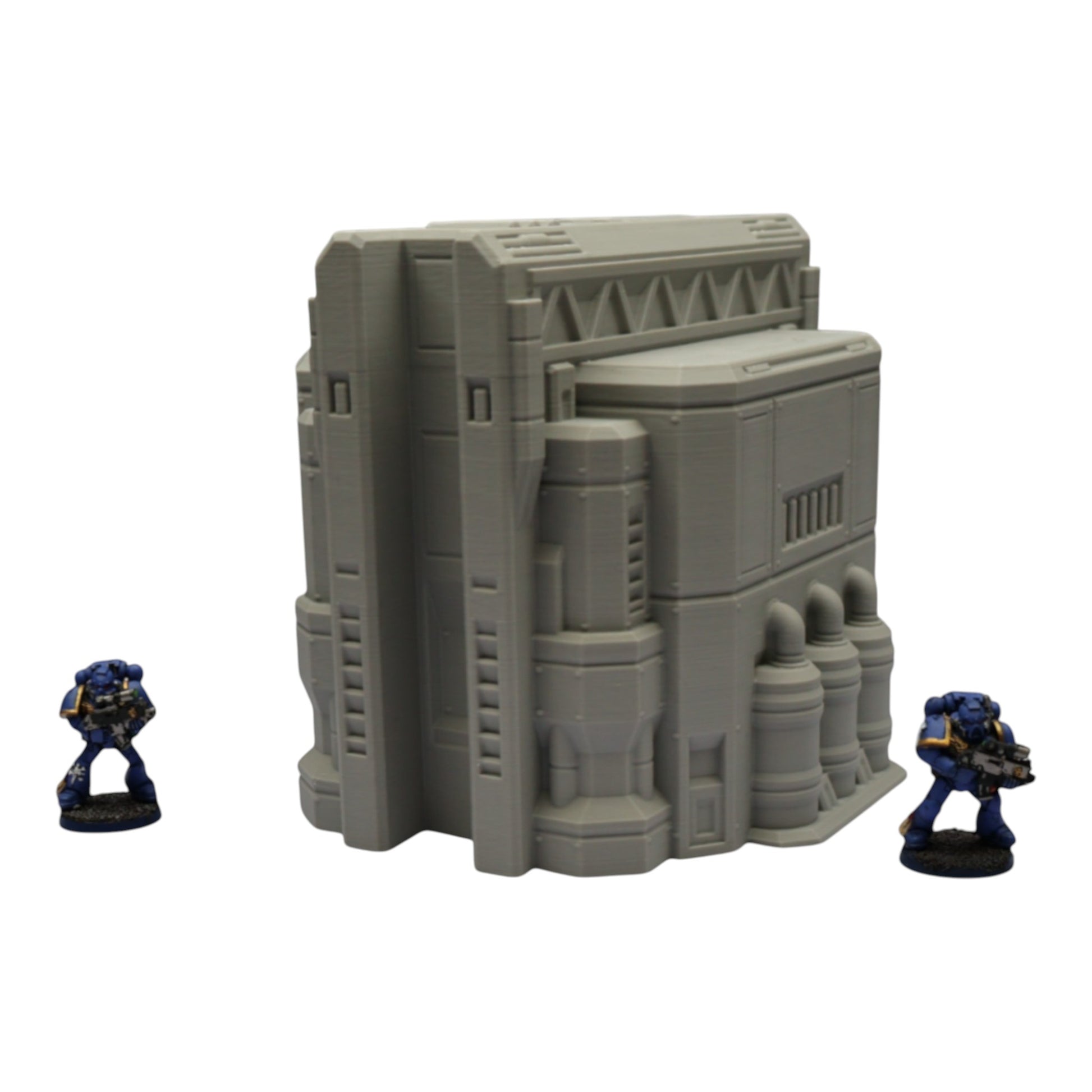 Wargaming 28mm scatter terrain scenery showing 3D-printed item that is compatible with games such as Warhammer 40K, Star Wars Legions, D+D, Dungeons and Dragons, Sci-Fi, Fantasy and other miniature tabletop games. Brand Jawar3d found at www.jawar3d.co.uk.