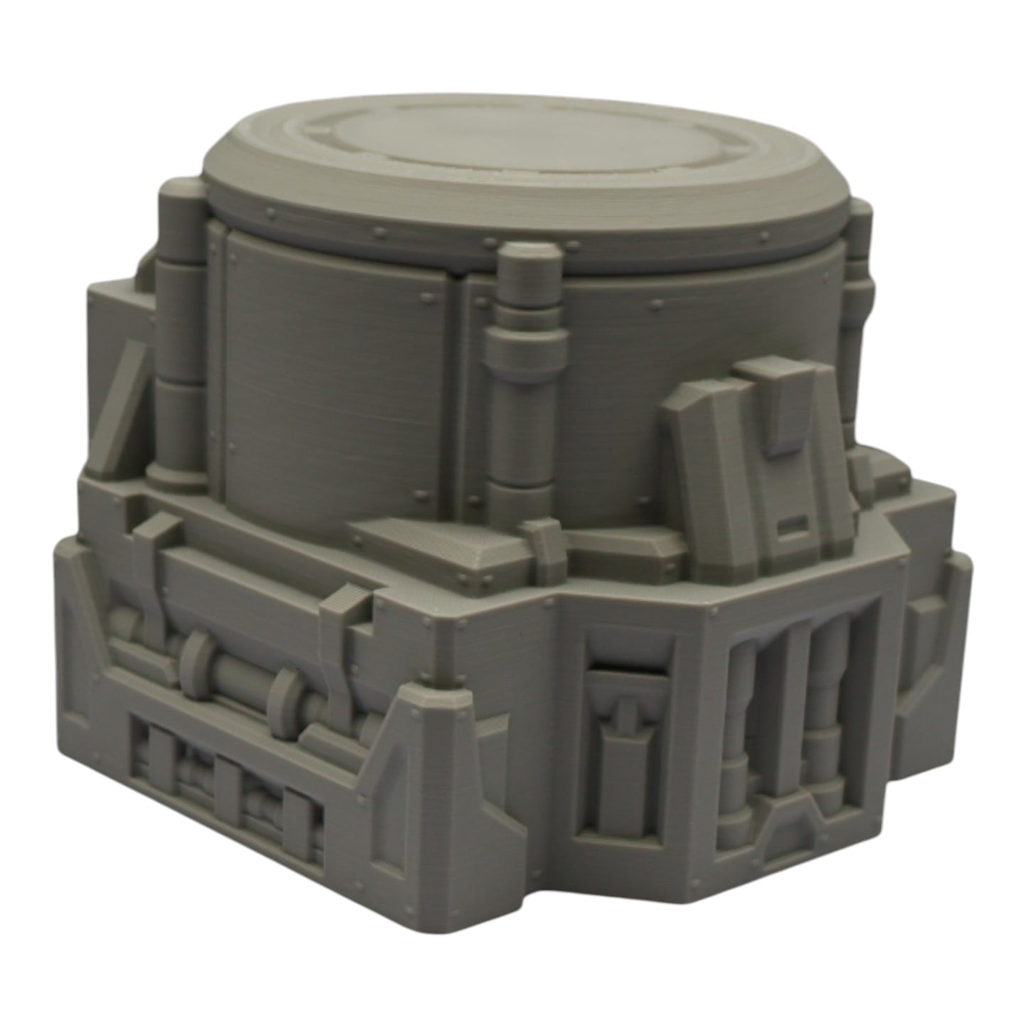 Wargaming 28mm scatter terrain scenery showing 3D-printed item that is compatible with games such as Warhammer 40K, Star Wars Legions, D+D, Dungeons and Dragons, Sci-Fi, Fantasy and other miniature tabletop games. Brand Jawar3d found at www.jawar3d.co.uk.