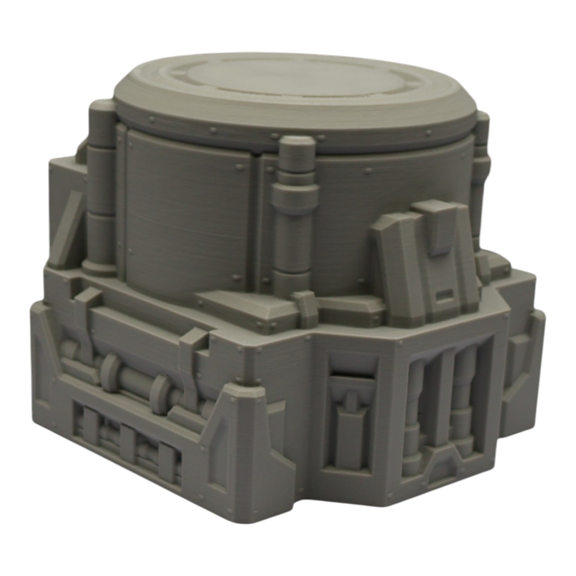 Wargaming 28mm scatter terrain scenery showing 3D-printed item that is compatible with games such as Warhammer 40K, Star Wars Legions, D+D, Dungeons and Dragons, Sci-Fi, Fantasy and other miniature tabletop games. Brand Jawar3d found at www.jawar3d.co.uk.