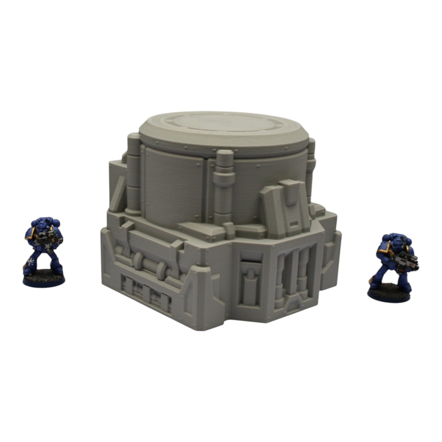 Wargaming 28mm scatter terrain scenery showing 3D-printed item that is compatible with games such as Warhammer 40K, Star Wars Legions, D+D, Dungeons and Dragons, Sci-Fi, Fantasy and other miniature tabletop games. Brand Jawar3d found at www.jawar3d.co.uk.