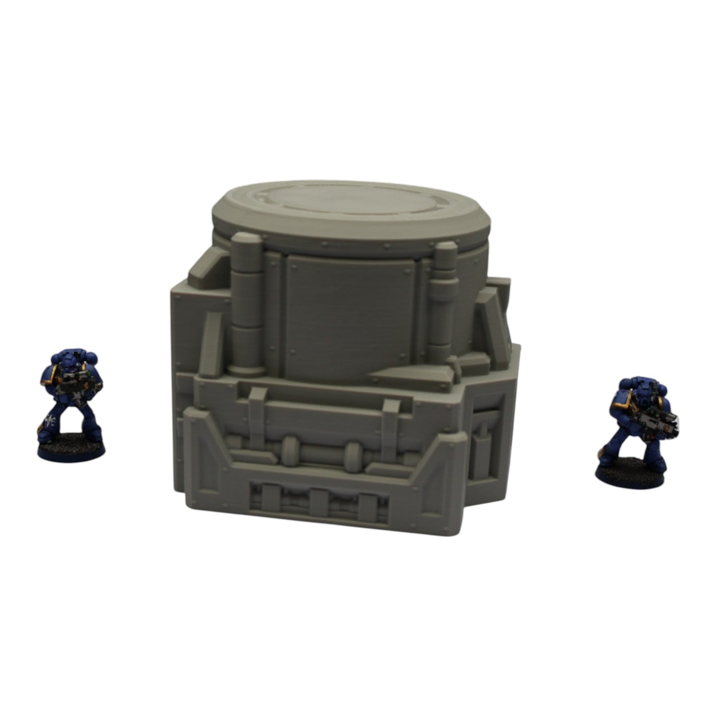 Wargaming 28mm scatter terrain scenery showing 3D-printed item that is compatible with games such as Warhammer 40K, Star Wars Legions, D+D, Dungeons and Dragons, Sci-Fi, Fantasy and other miniature tabletop games. Brand Jawar3d found at www.jawar3d.co.uk.